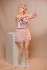 148cm/4ft9 C-cup Silicone Sex Doll – Elisha