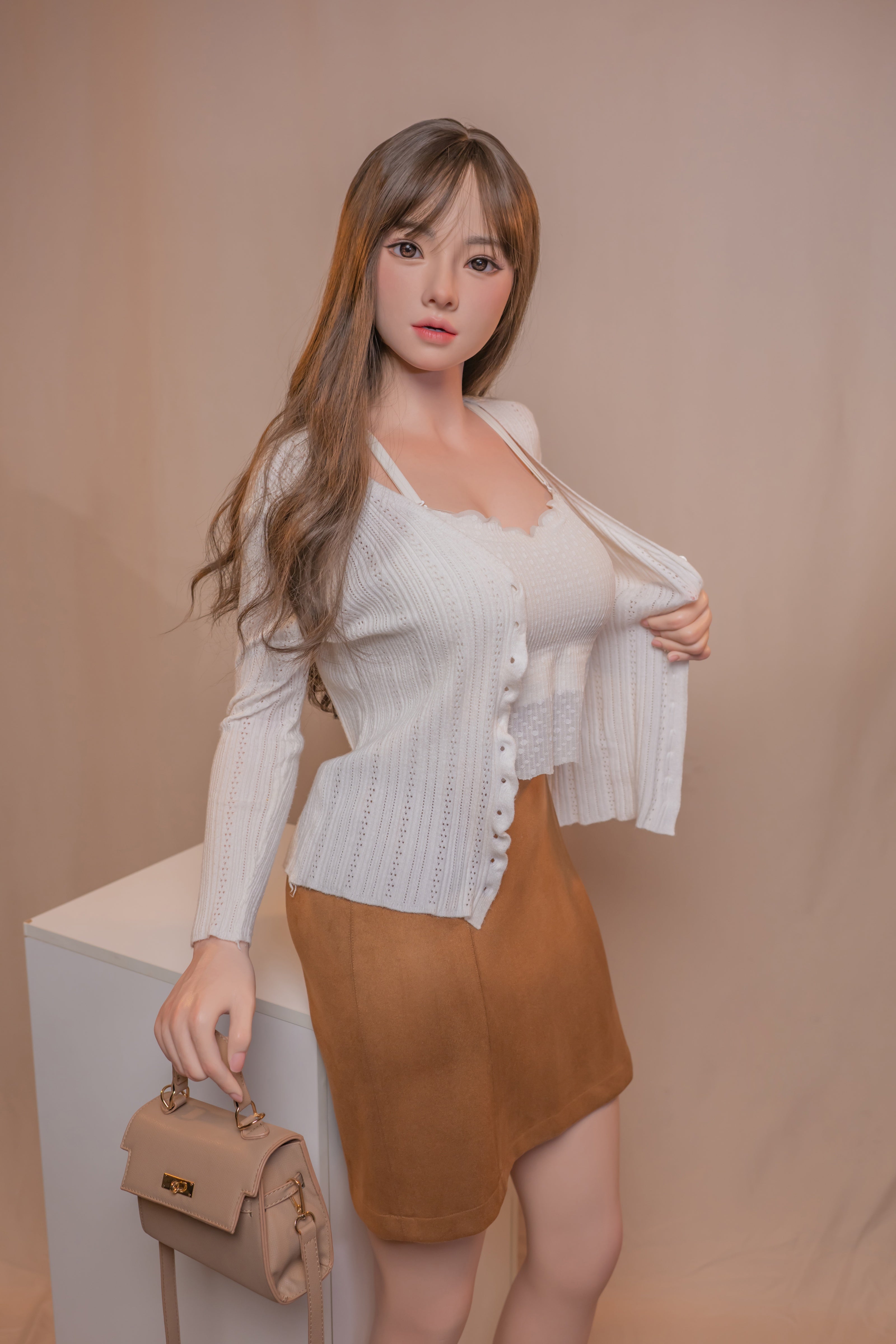163cm/5ft4 G-cup Silicone Sex Doll – Halina