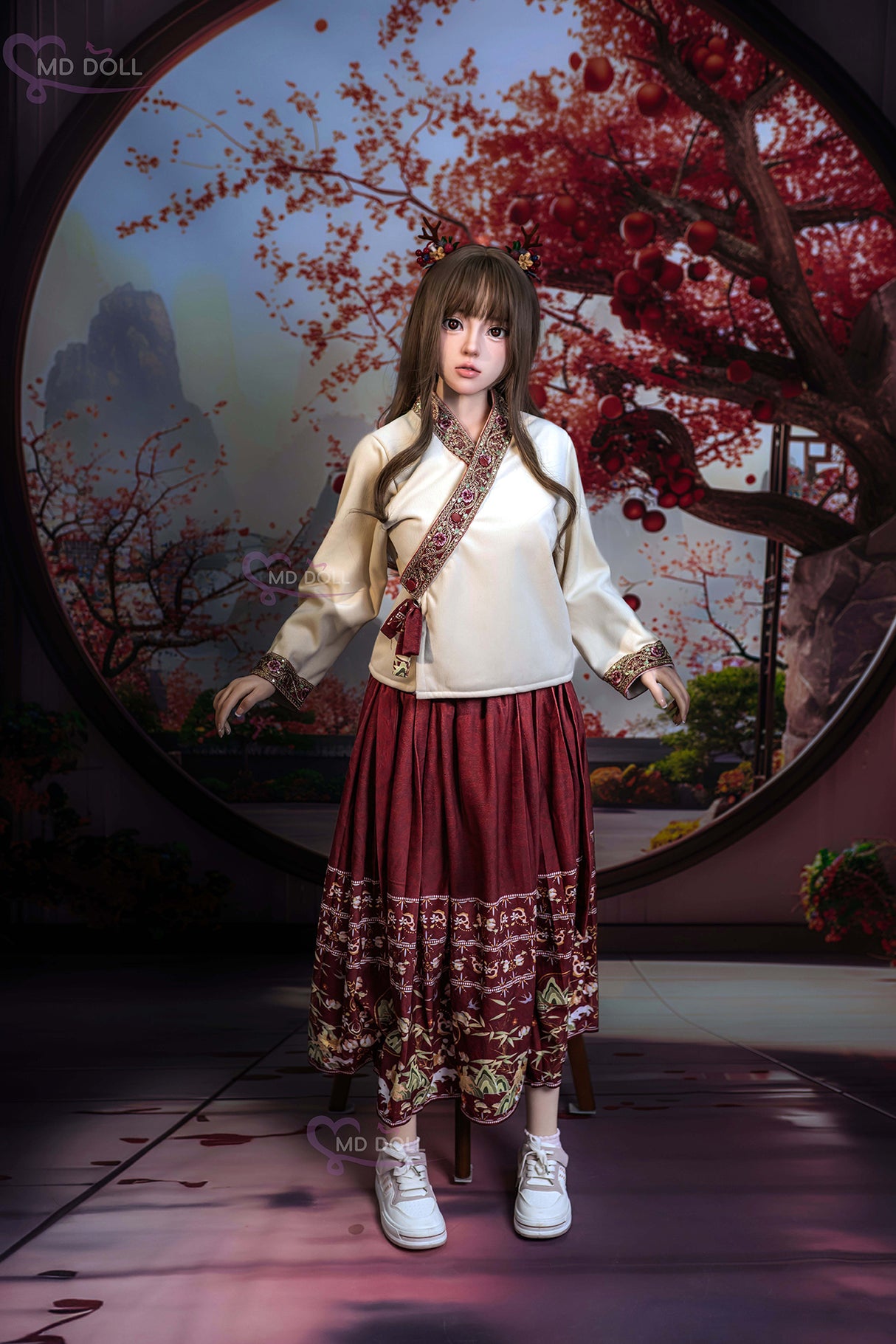 150cm/4ft9 E-cup Silicone Sex Doll – Elle