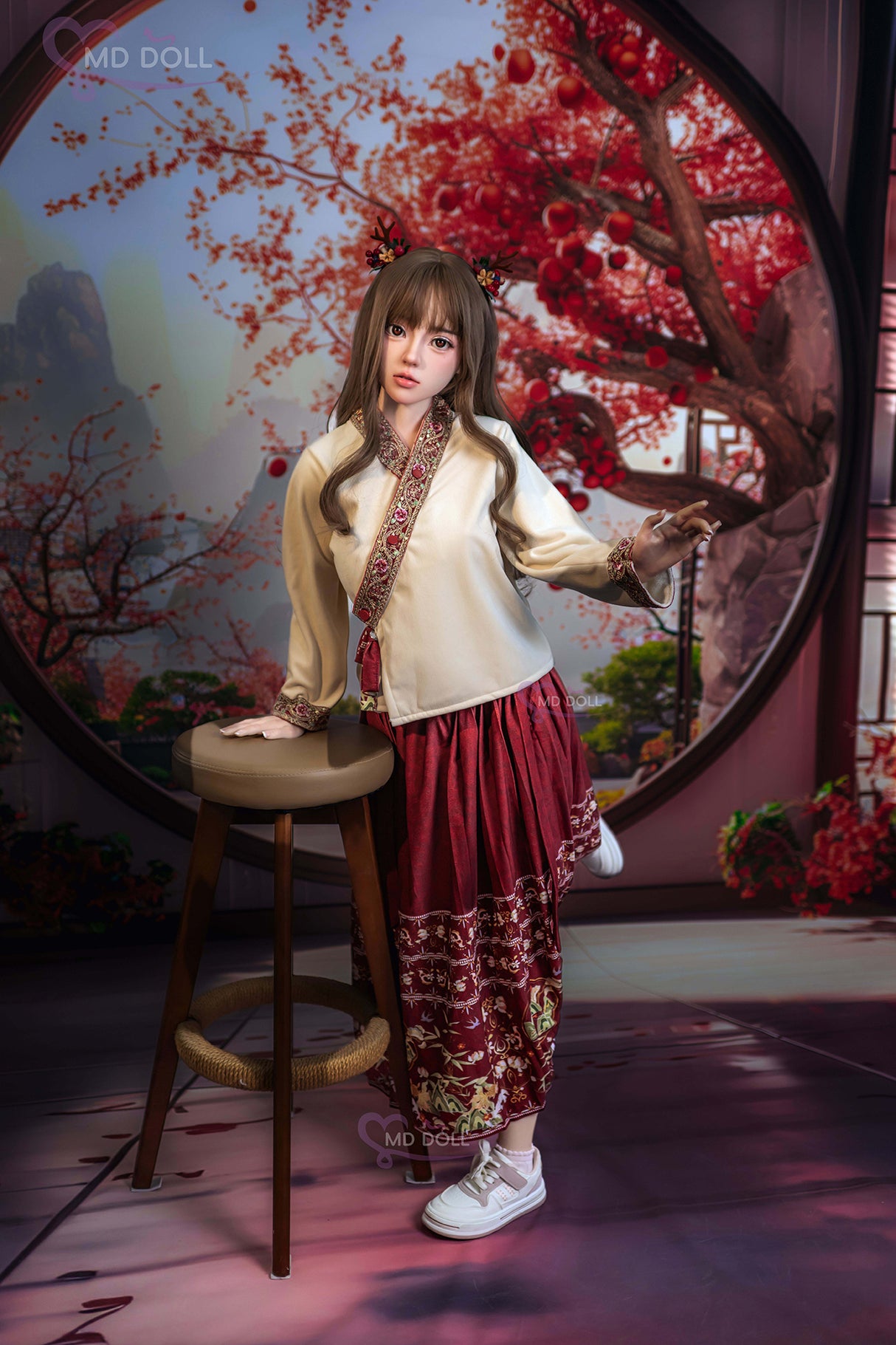 150cm/4ft9 E-cup Silicone Sex Doll – Elle