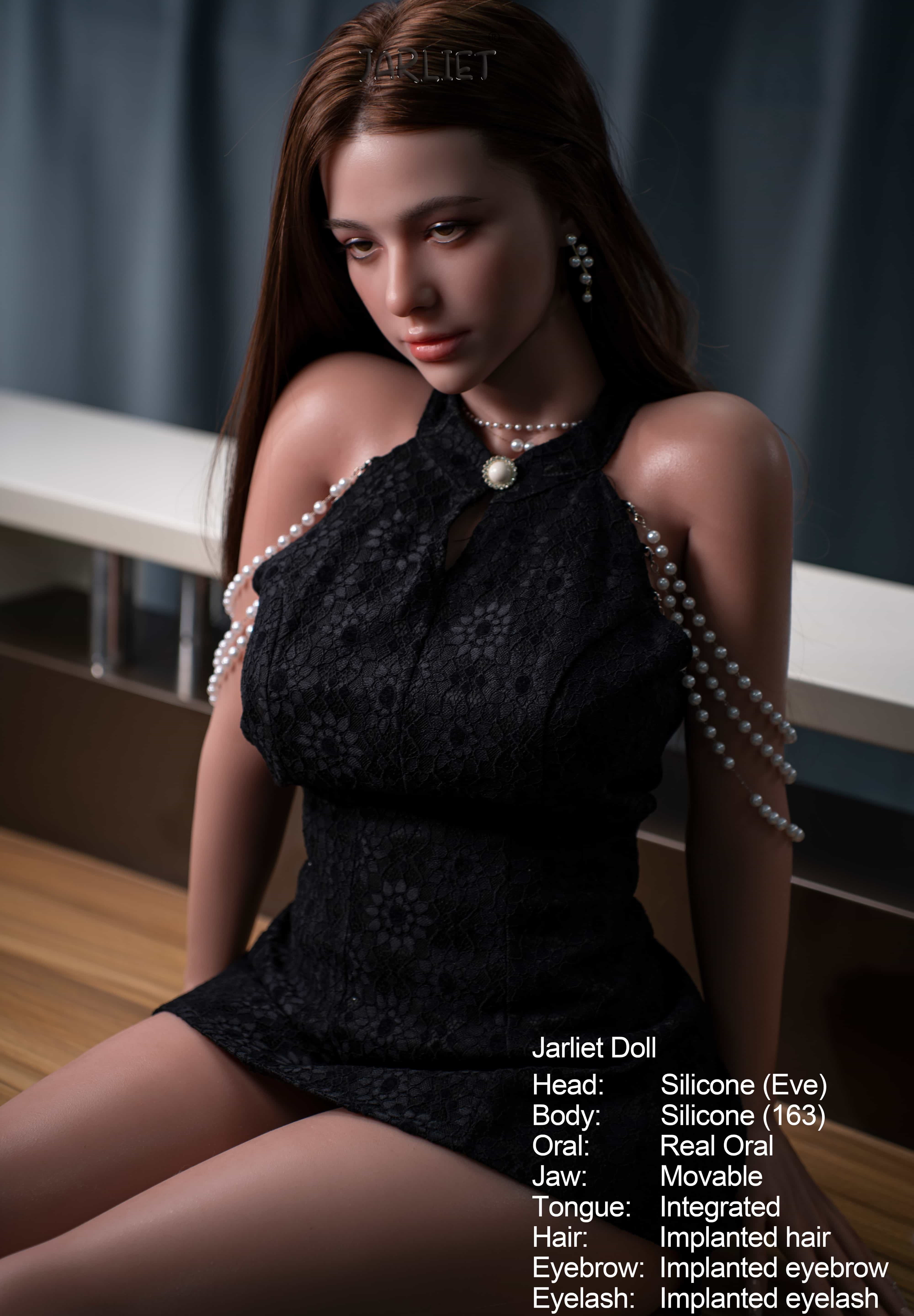 163cm/5ft4 F-cup Silicone Sex Doll – Vexa