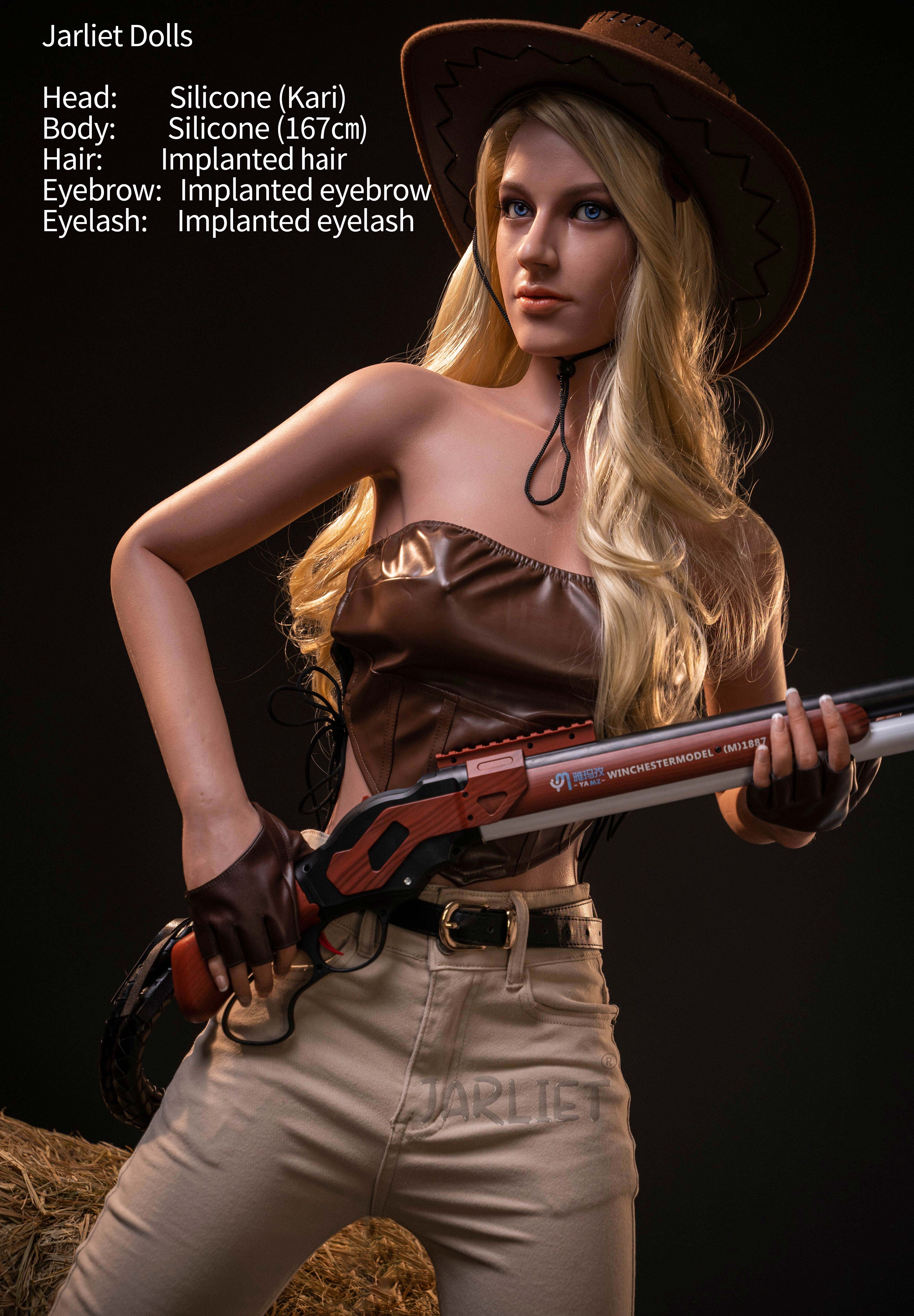 167cm/5ft5 C-cup Silicone Sex Doll – Noxie