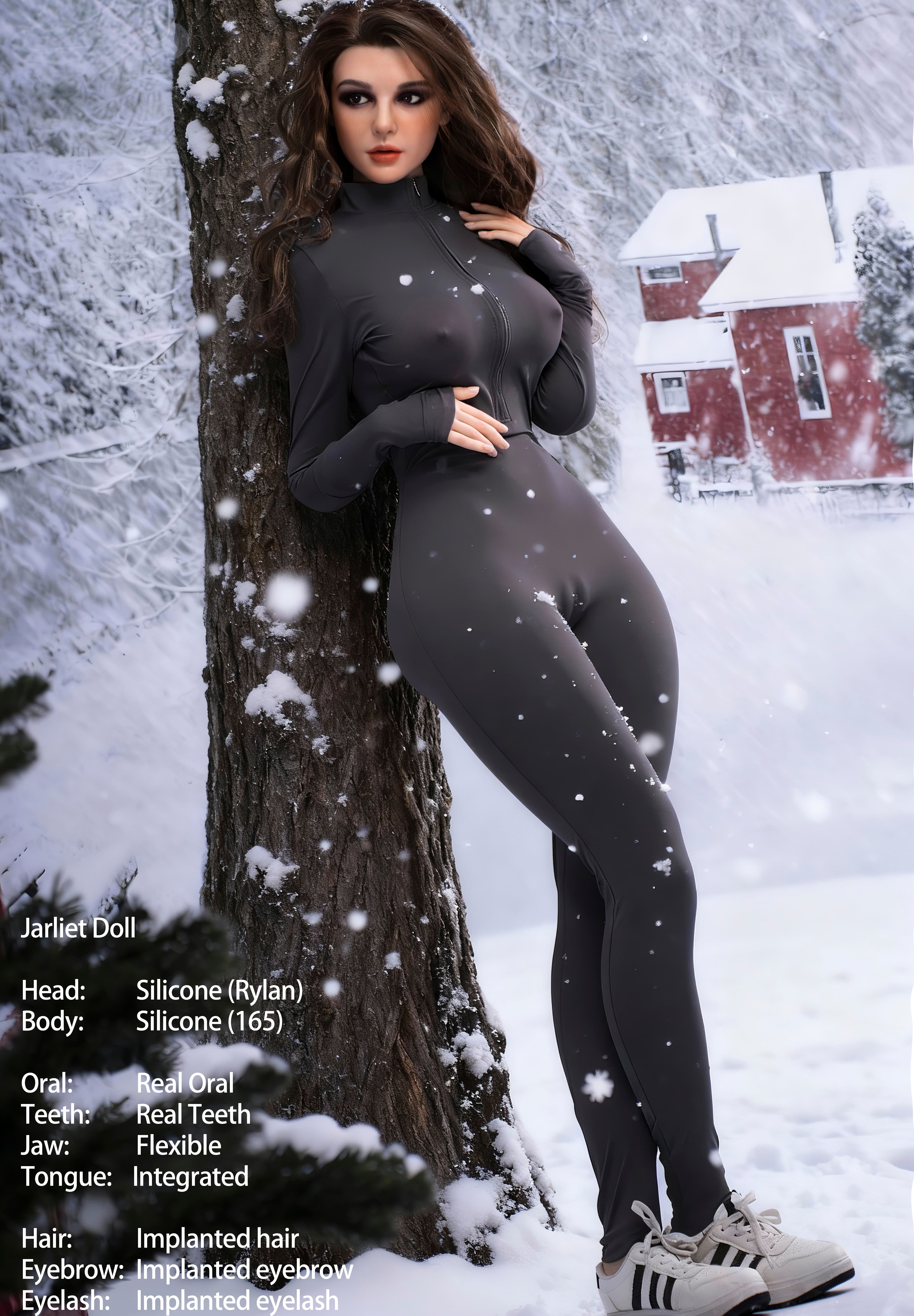 165cm/5ft5 F-cup Silicone Sex Doll – Nysia (US IN STOCK)