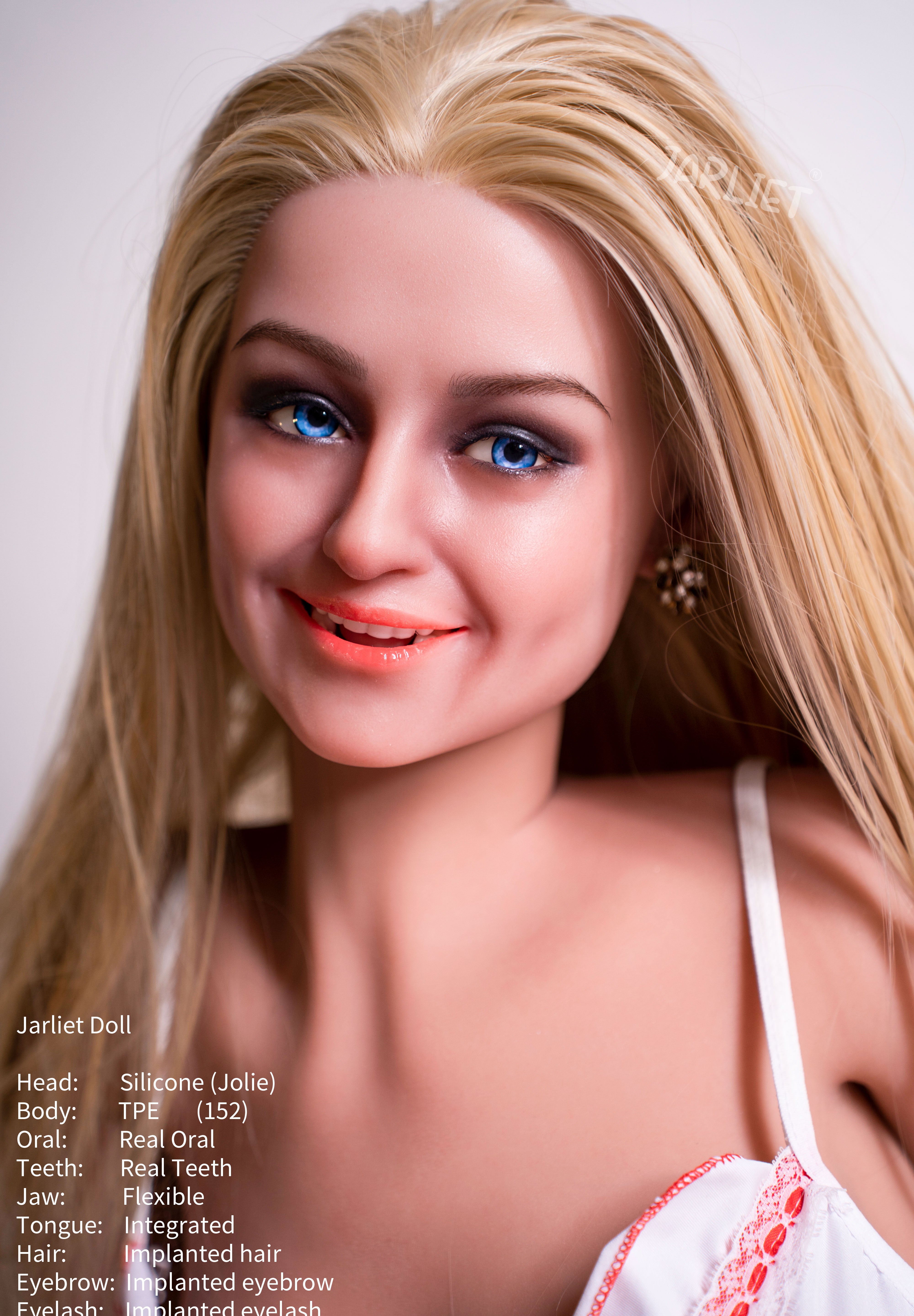 152cm/5ft E-cup Silicone Head TPE Body Sex Doll – Sicily