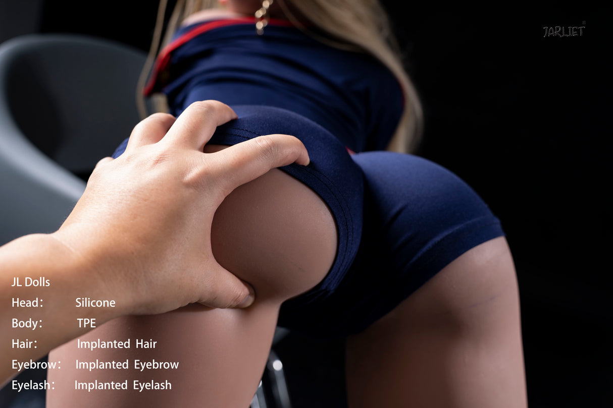 148cm/4ft9 E-cup Silicone Head TPE Body Sex Doll – Fiora