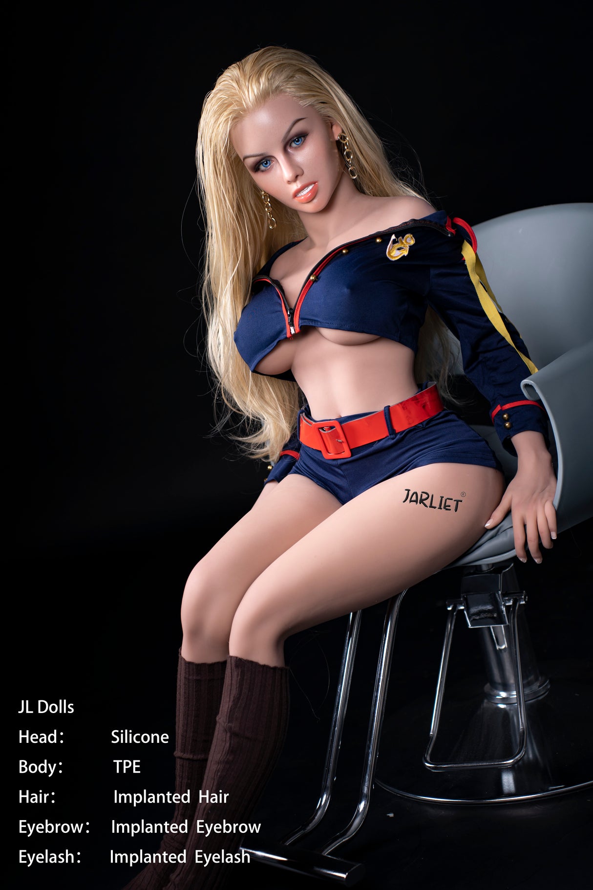 148cm/4ft9 E-cup Silicone Head TPE Body Sex Doll – Fiora