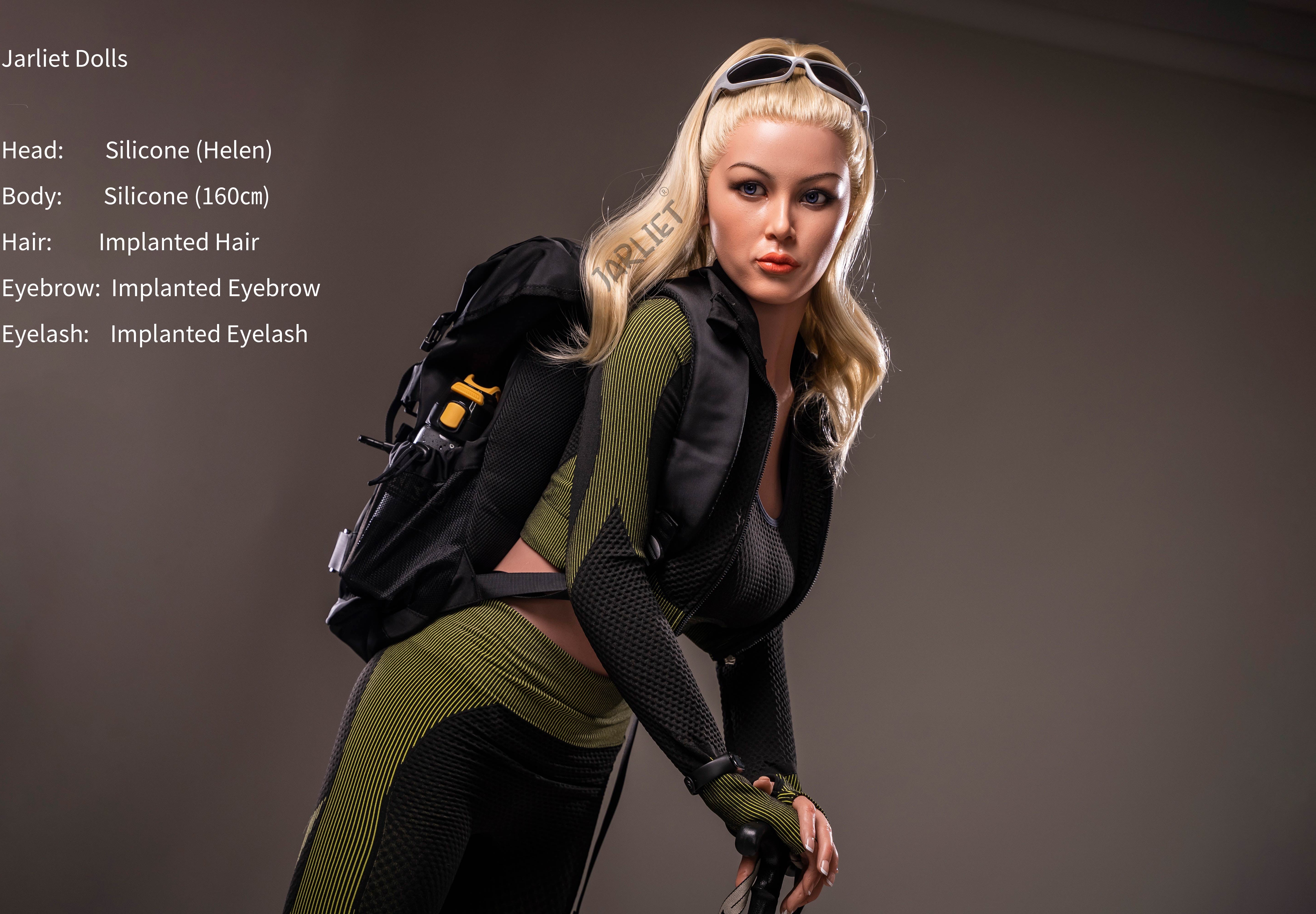 160cm/5ft3 D-cup Silicone Sex Doll – Savia