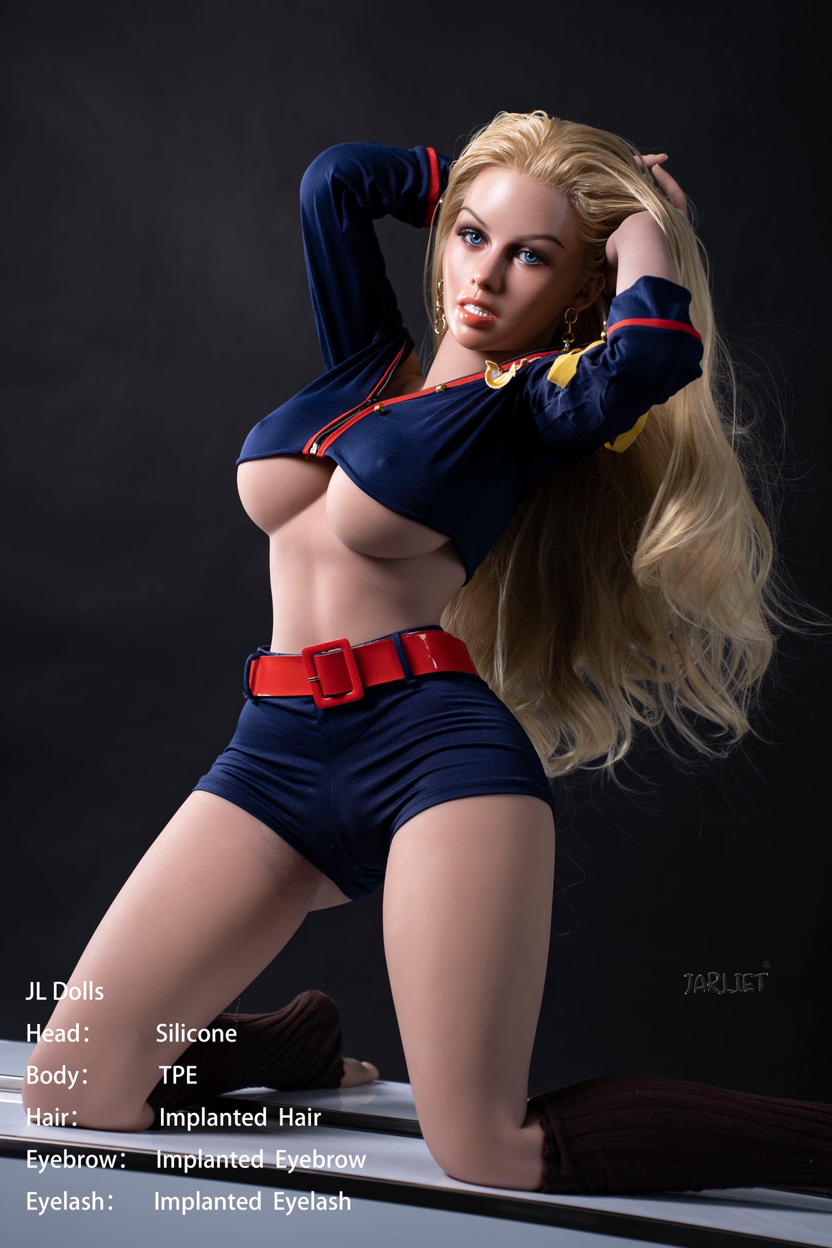 148cm/4ft9 E-cup Silicone Head TPE Body Sex Doll – Fiora