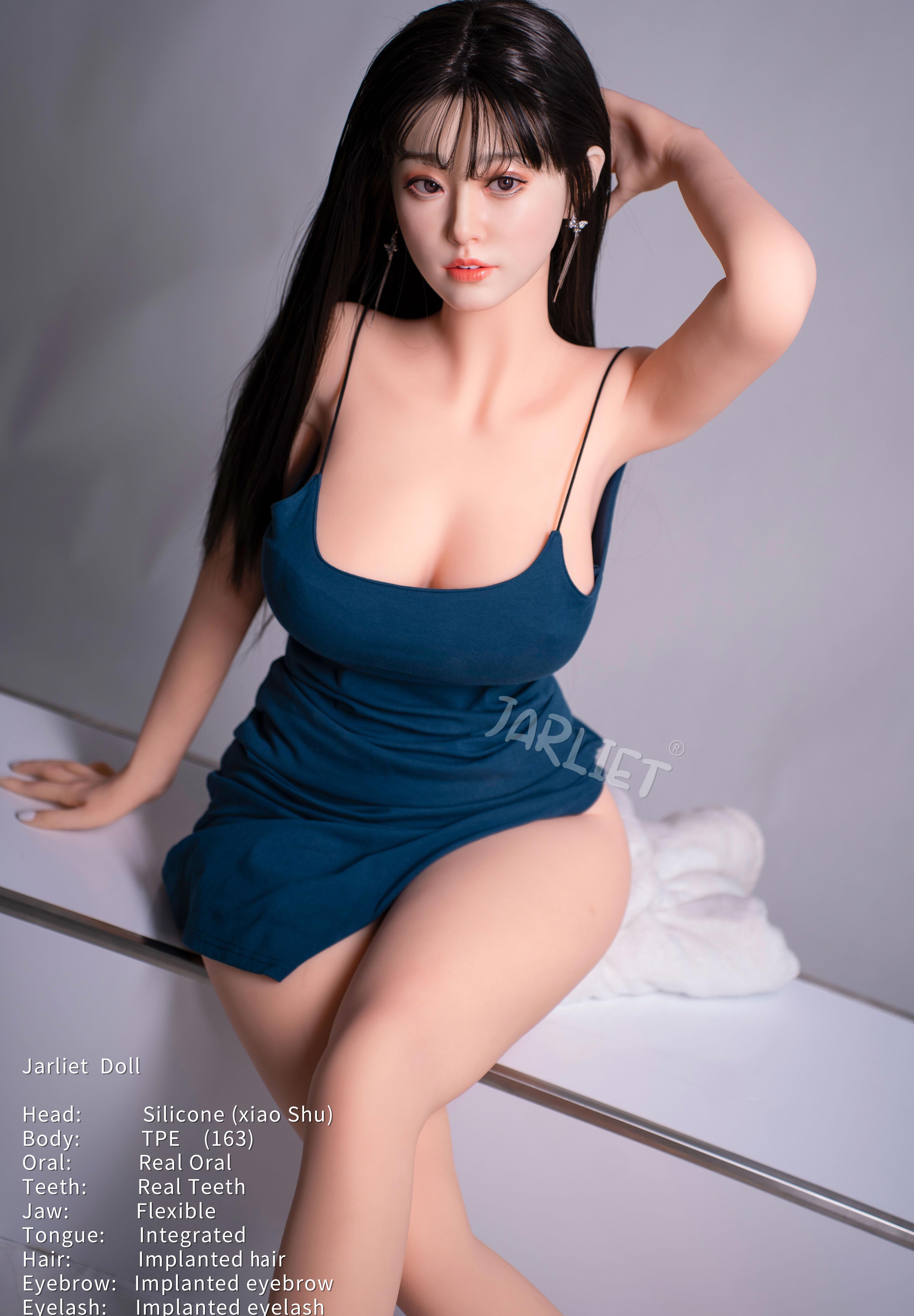 163cm/5ft3 E-cup Silicone Head TPE Body Sex Doll – Soraya