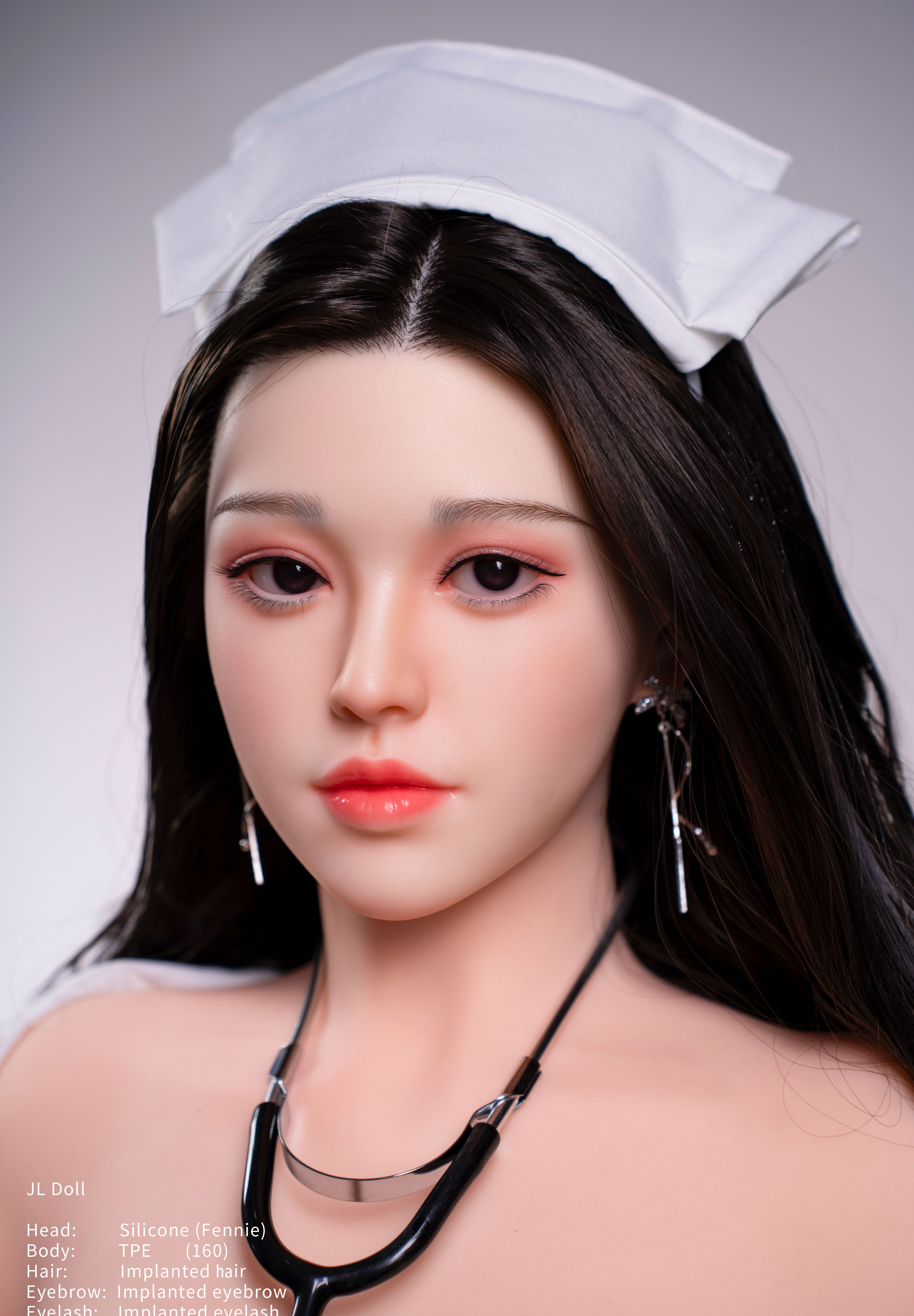 160cm/5ft2 E-cup Silicone Head TPE Body Sex Doll – Zenia