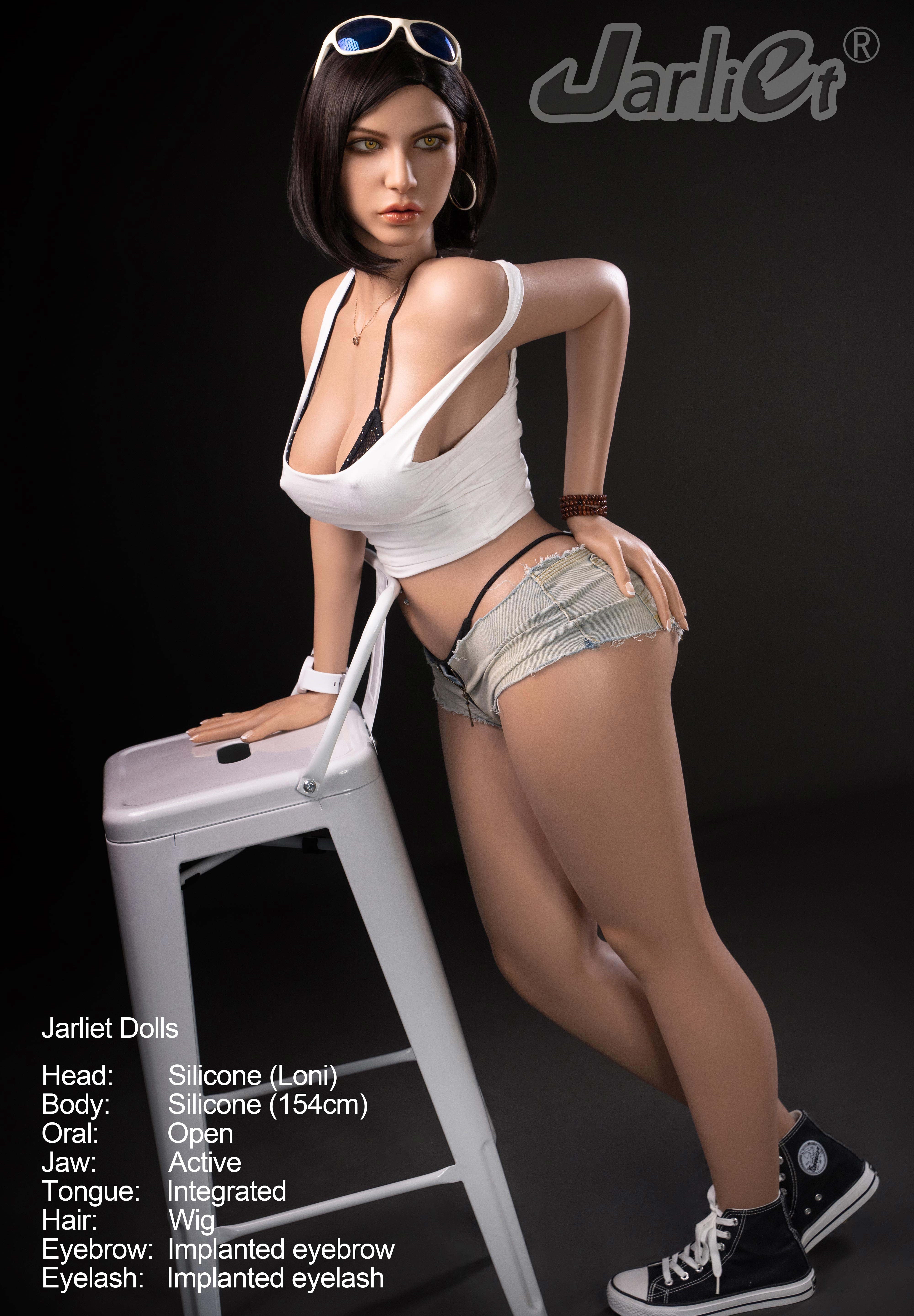 154cm/5ft1 E-cup Silicone Sex Doll – Arisa