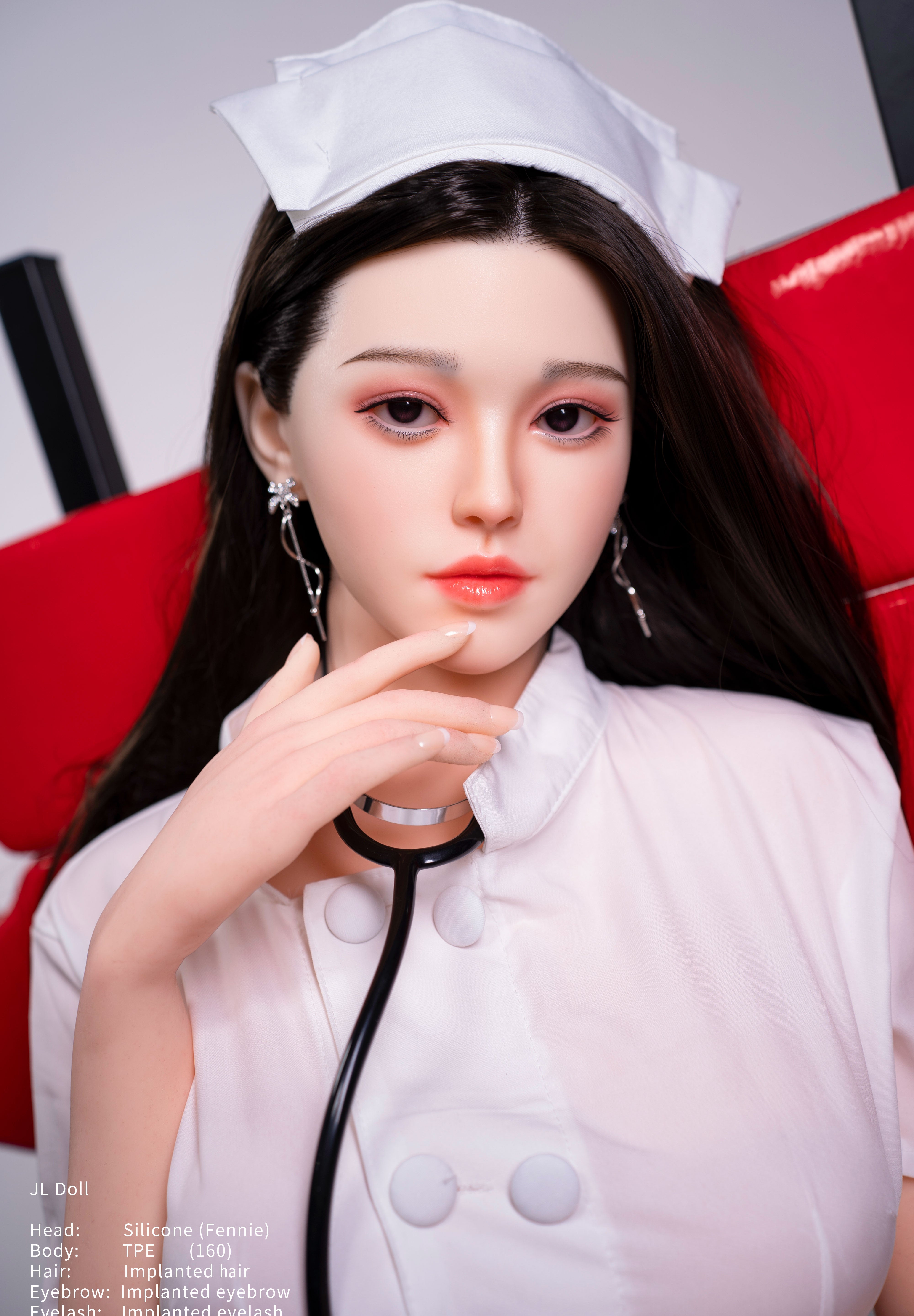 160cm/5ft2 E-cup Silicone Head TPE Body Sex Doll – Zenia