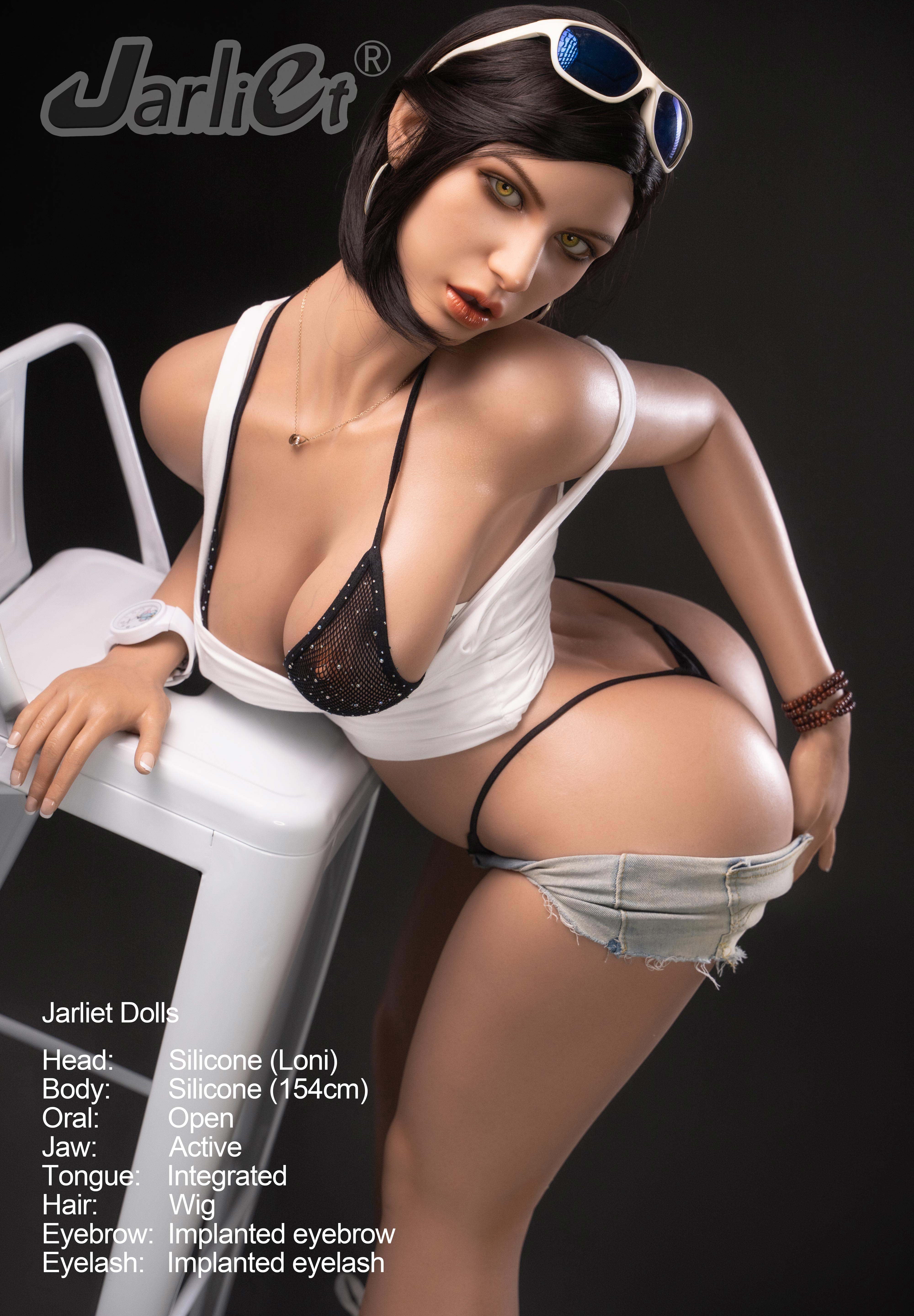154cm/5ft1 E-cup Silicone Sex Doll – Arisa