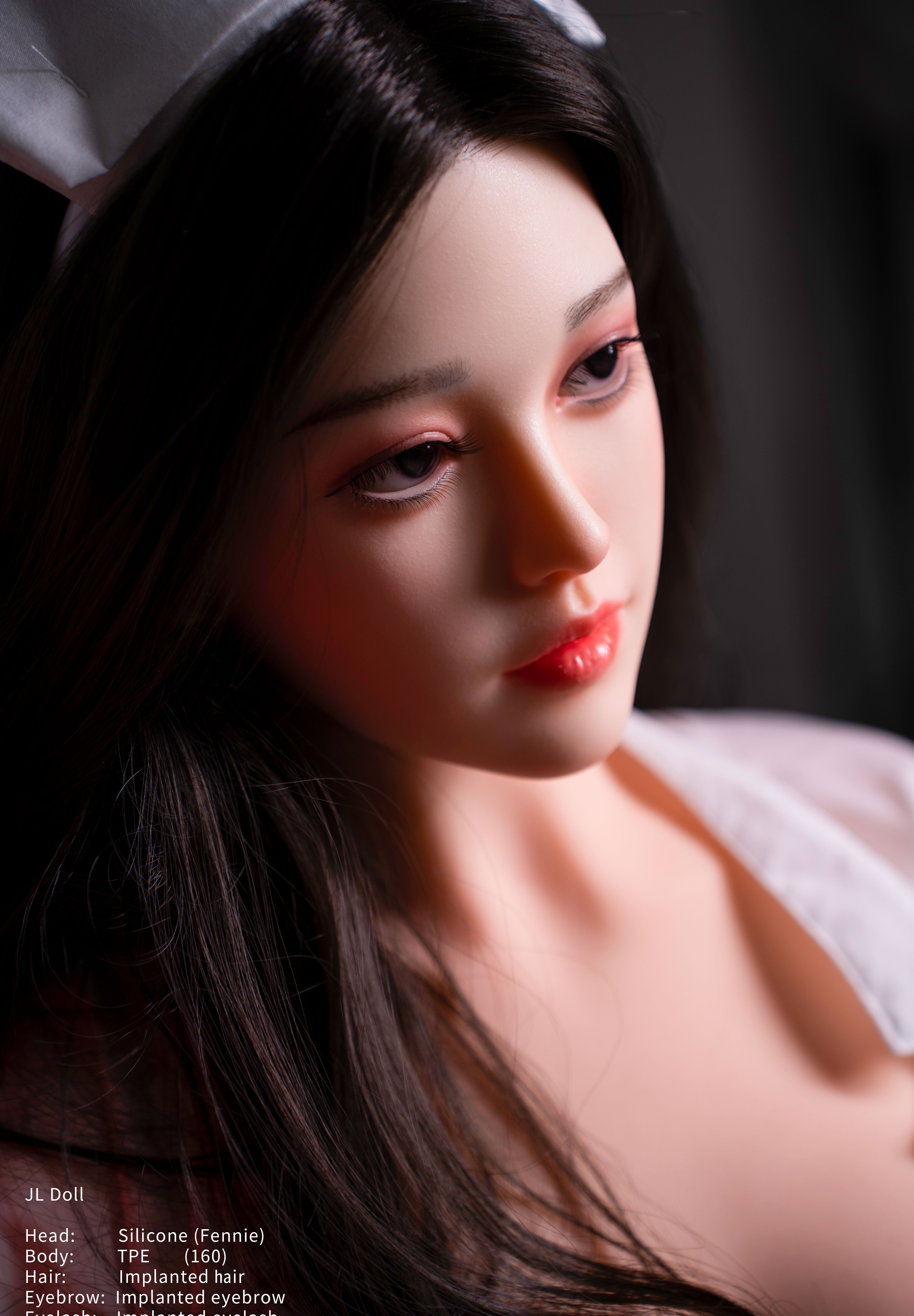 160cm/5ft2 E-cup Silicone Head TPE Body Sex Doll – Zenia