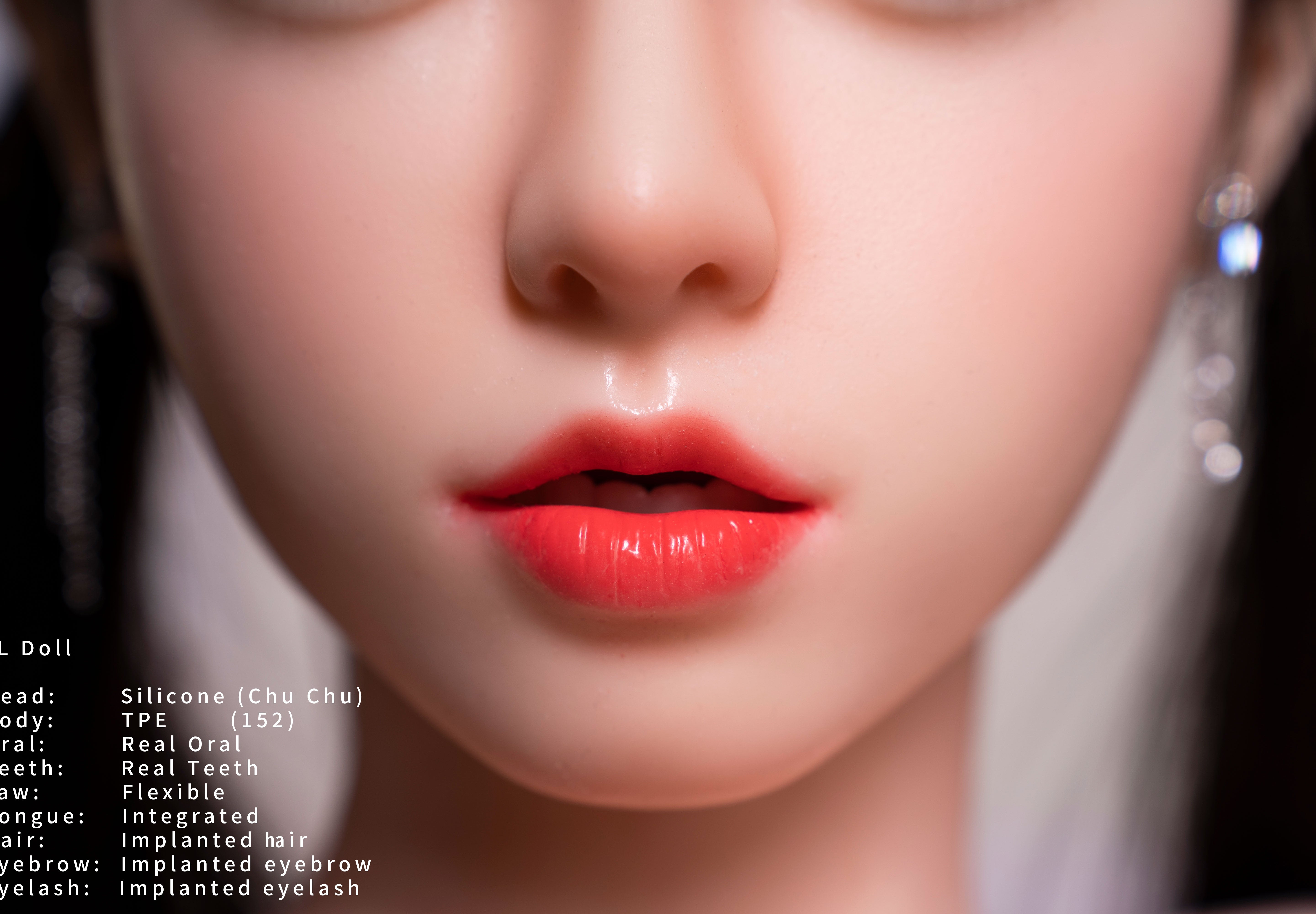 152cm/5ft E-cup Silicone Head TPE Body Sex Doll – Mirae