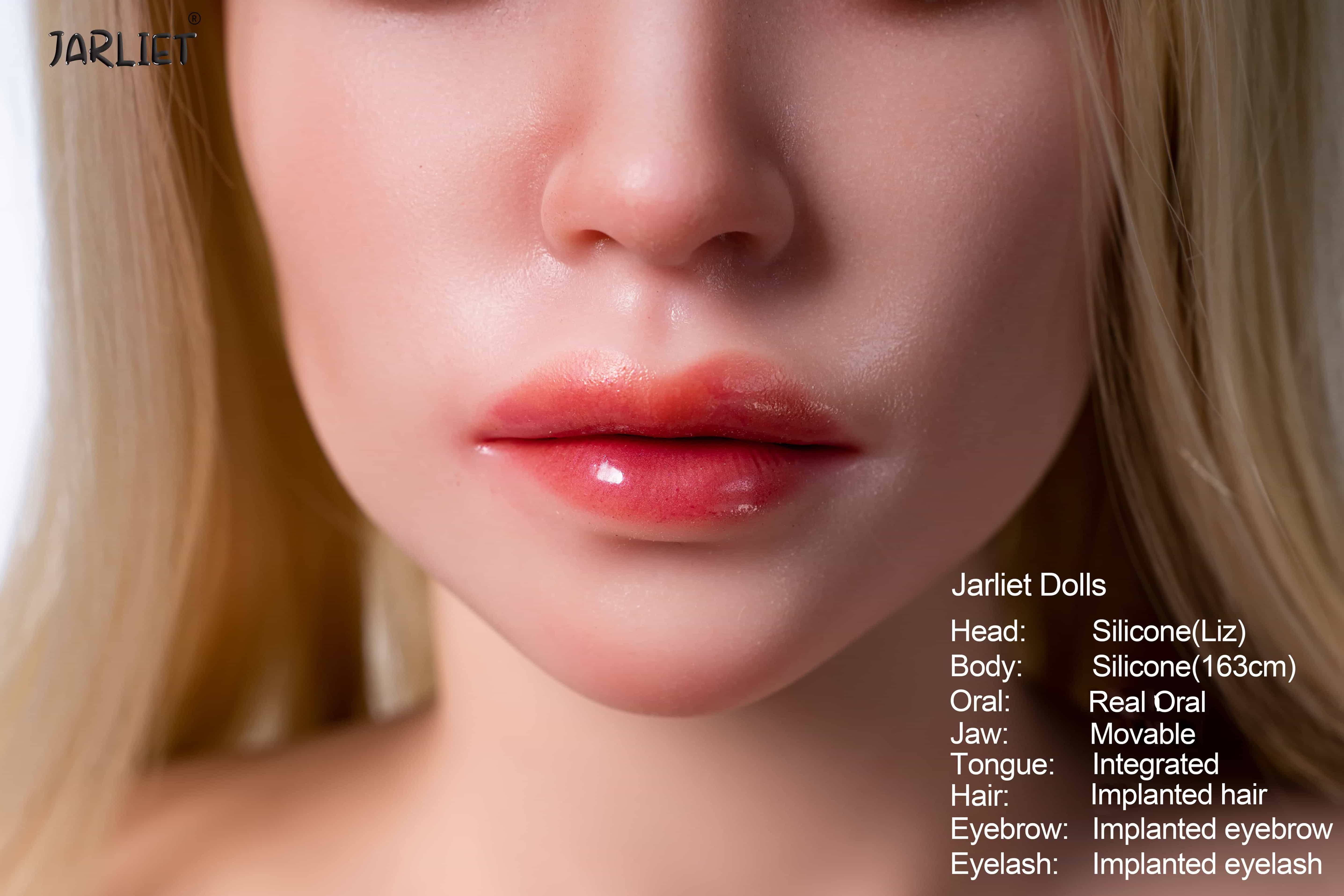 163cm/5ft4 F-cup Silicone Sex Doll – Dolly