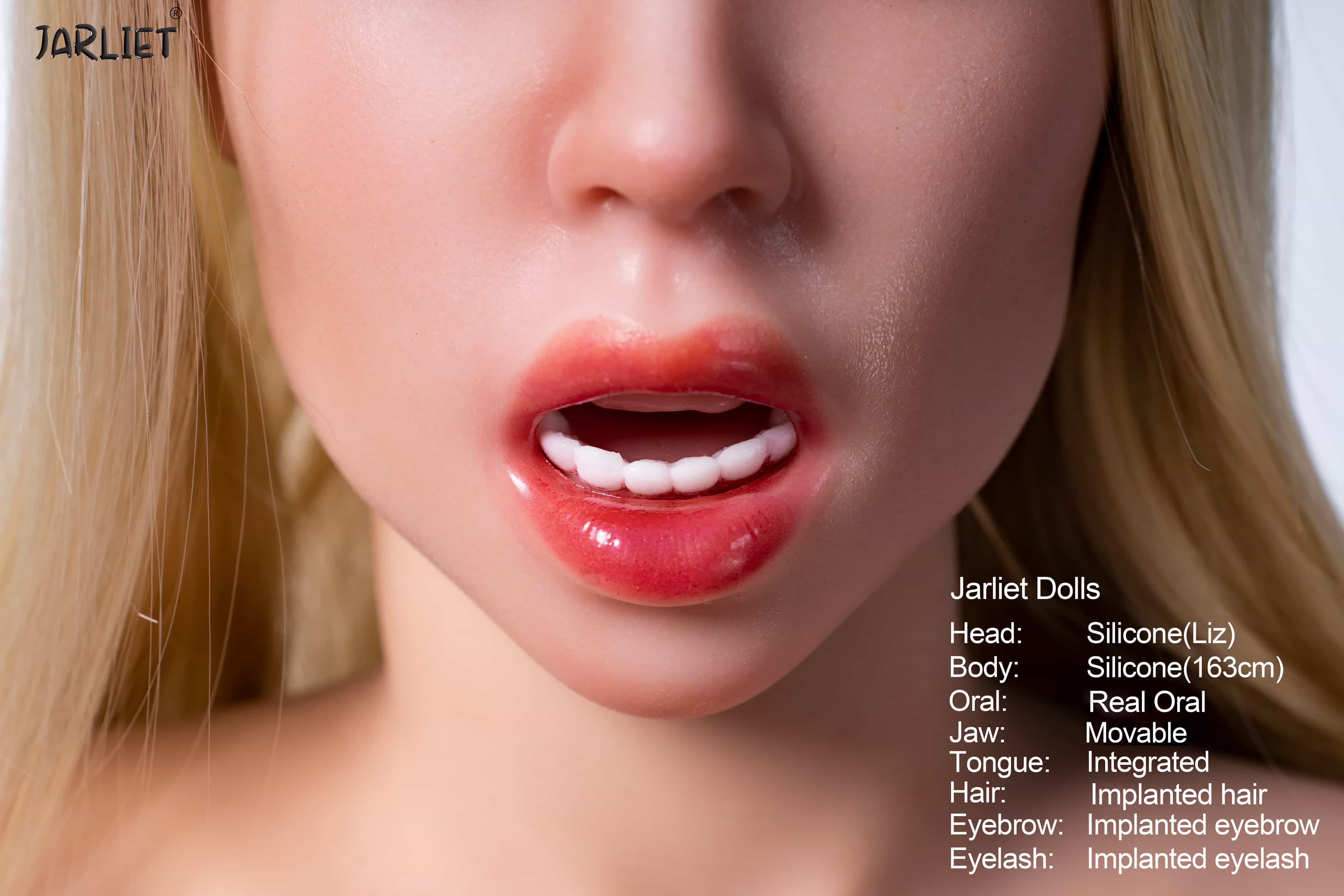 163cm/5ft4 F-cup Silicone Sex Doll – Dessi