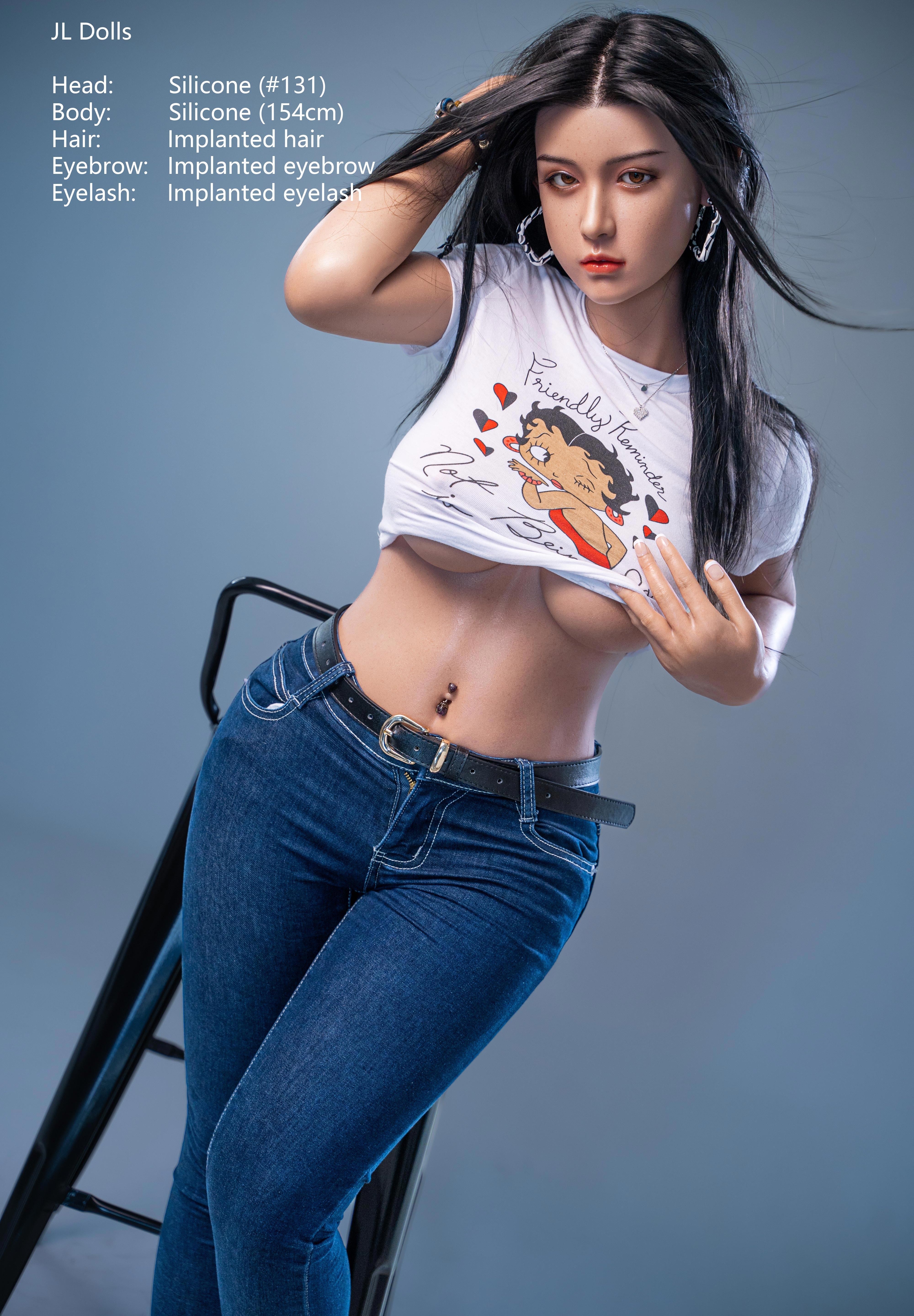 154cm/5ft1 E-cup Silicone Sex Doll – Sona