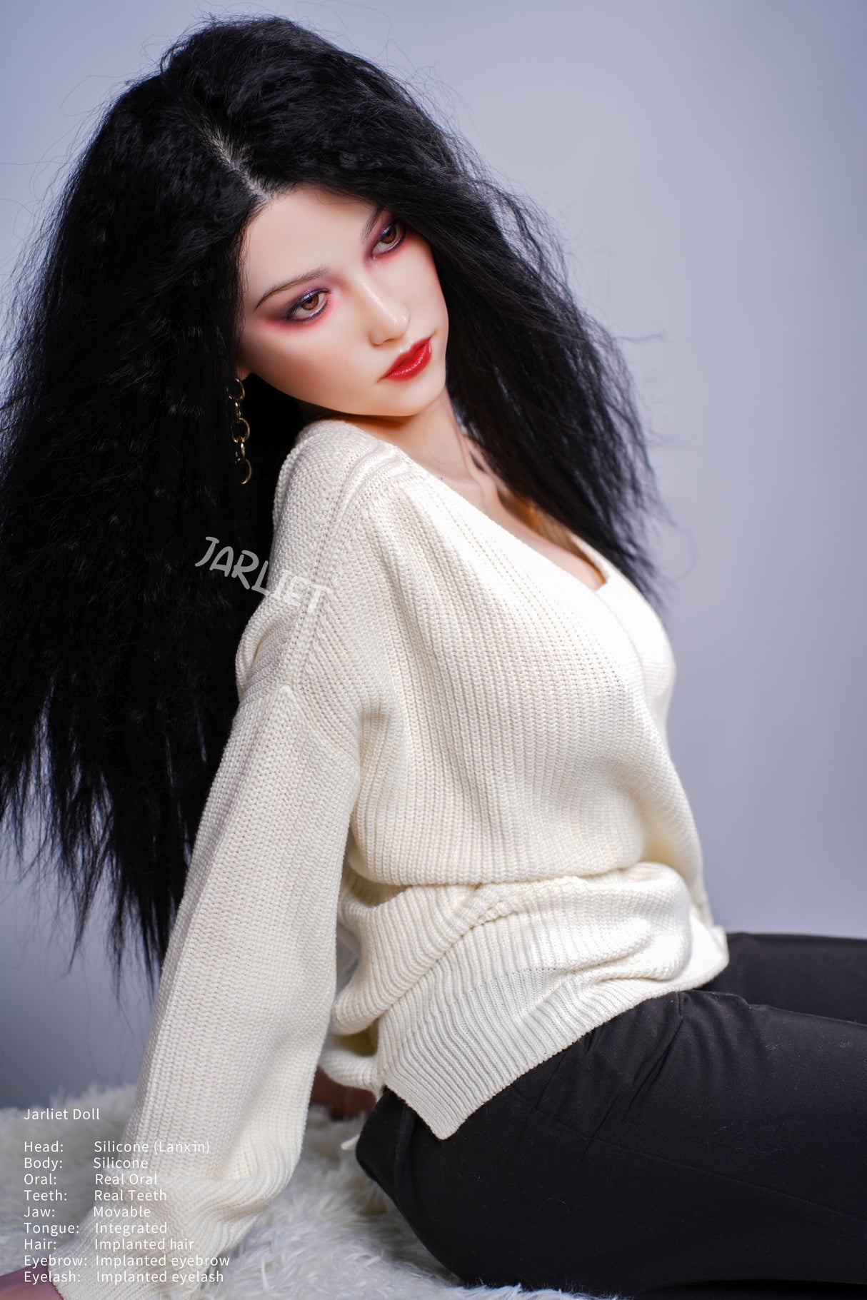 148cm/4ft8 F-cup Silicone Sex Doll – Melix