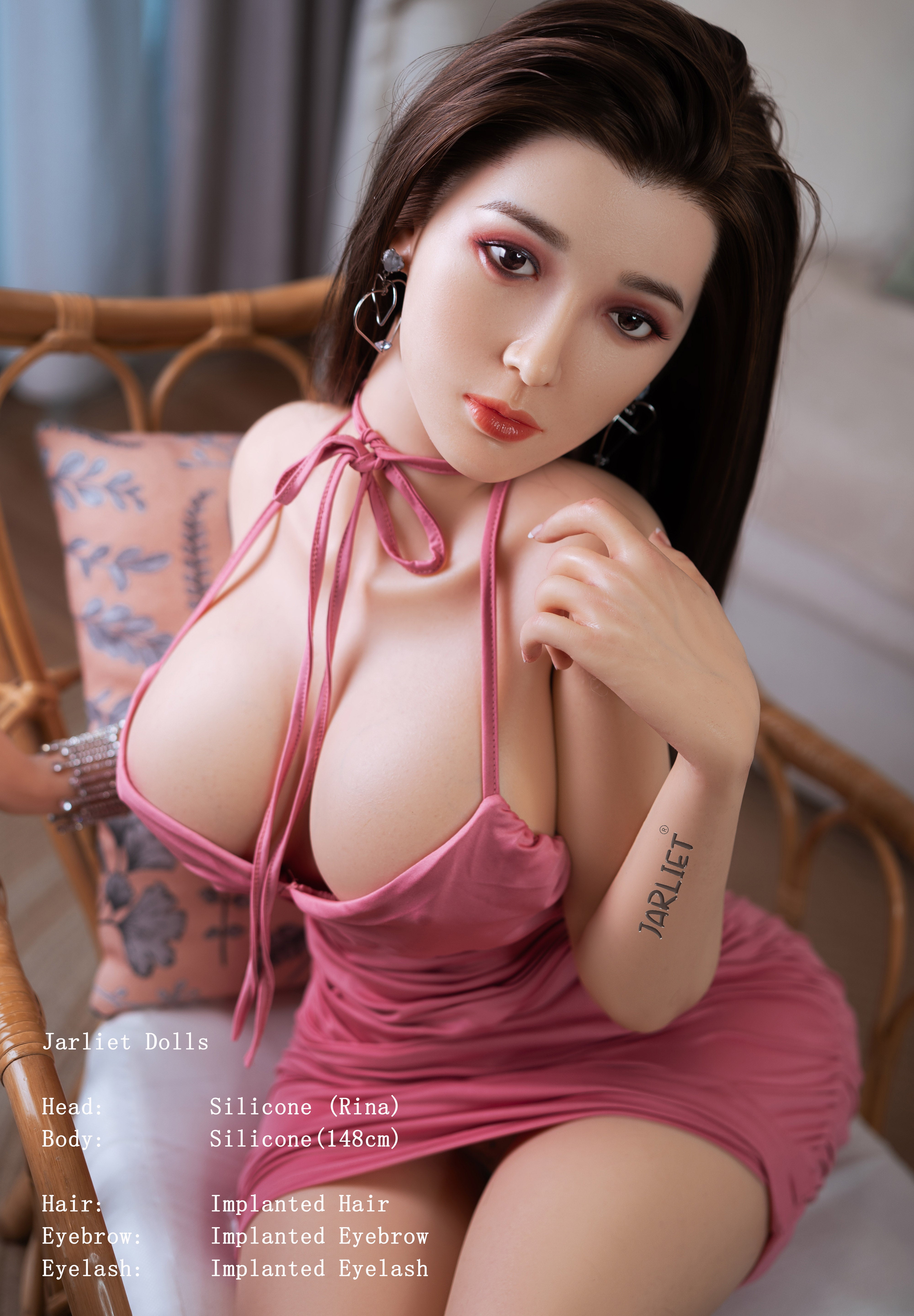 148cm/4ft8 G-cup Silicone Sex Doll – Rysa