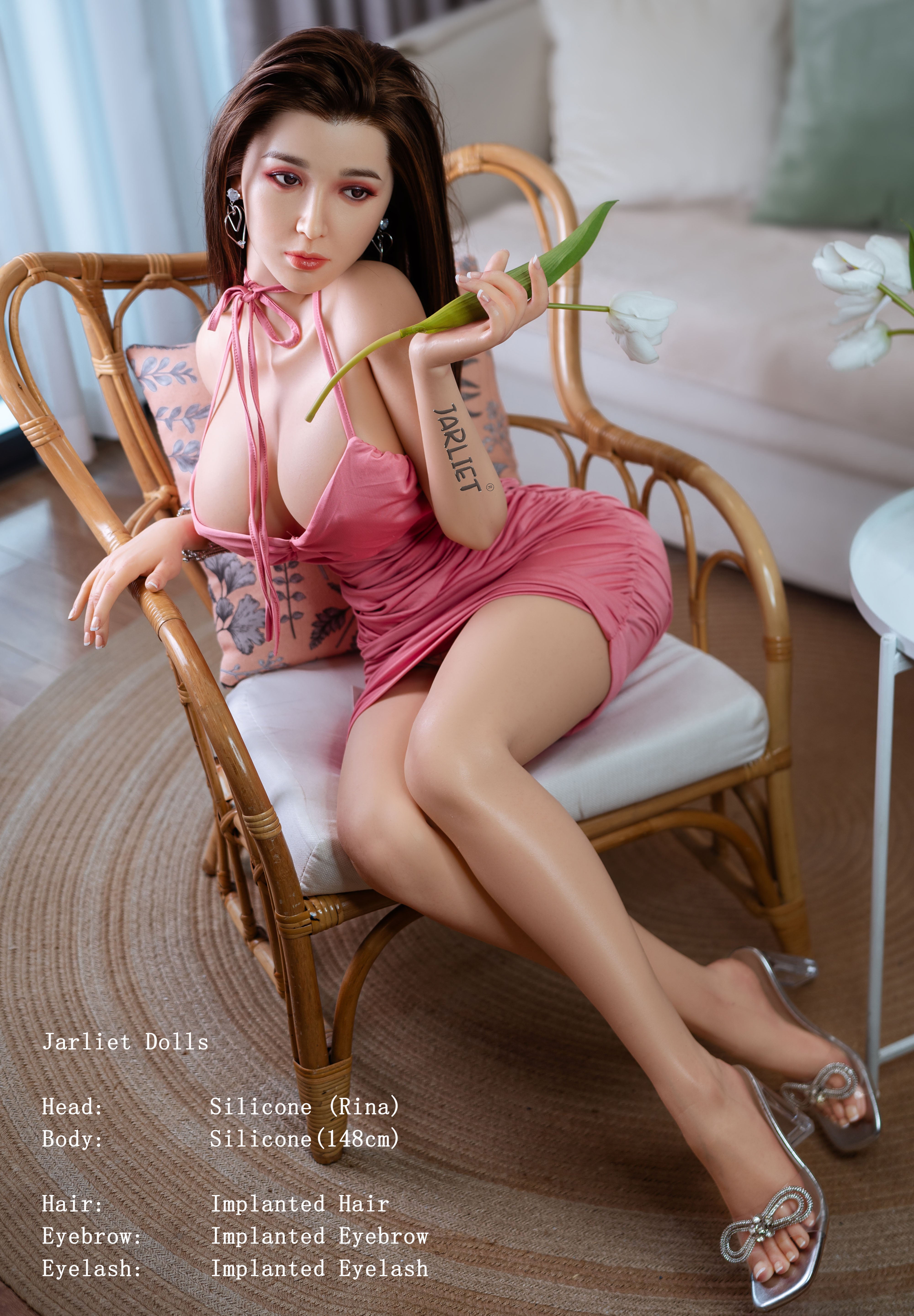 148cm/4ft8 G-cup Silicone Sex Doll – Rysa