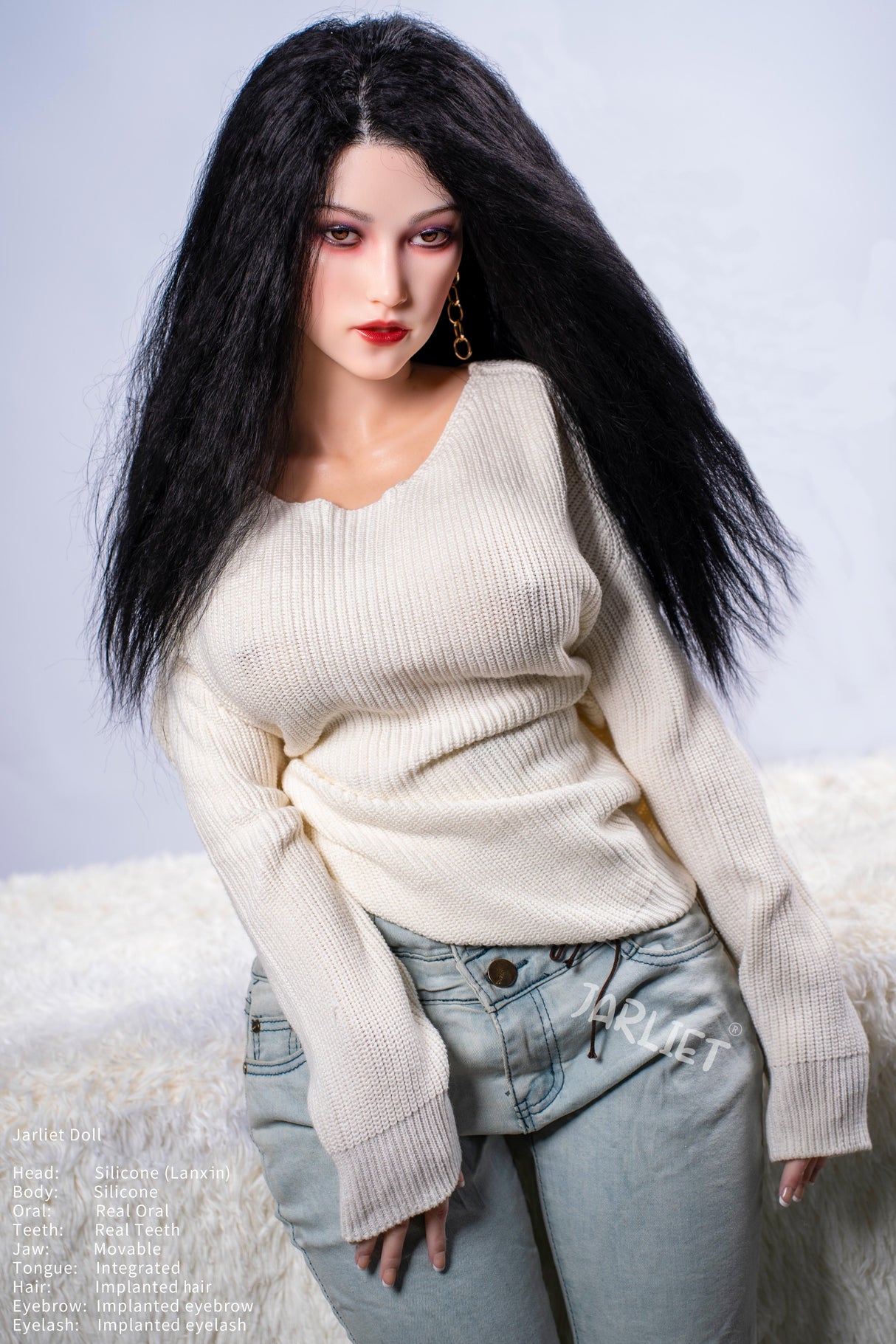 148cm/4ft8 F-cup Silicone Sex Doll – Melix