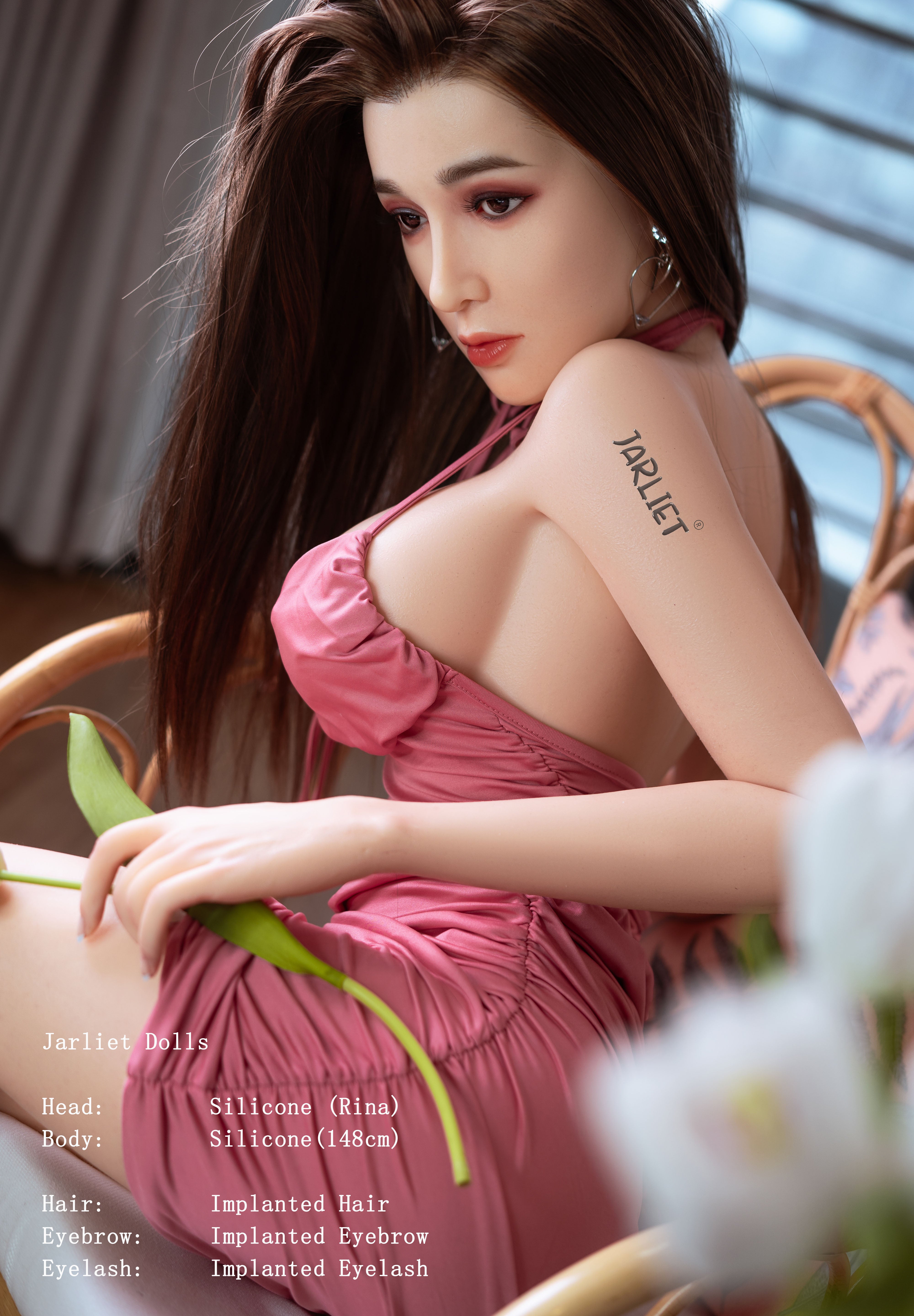 148cm/4ft8 G-cup Silicone Sex Doll – Rysa