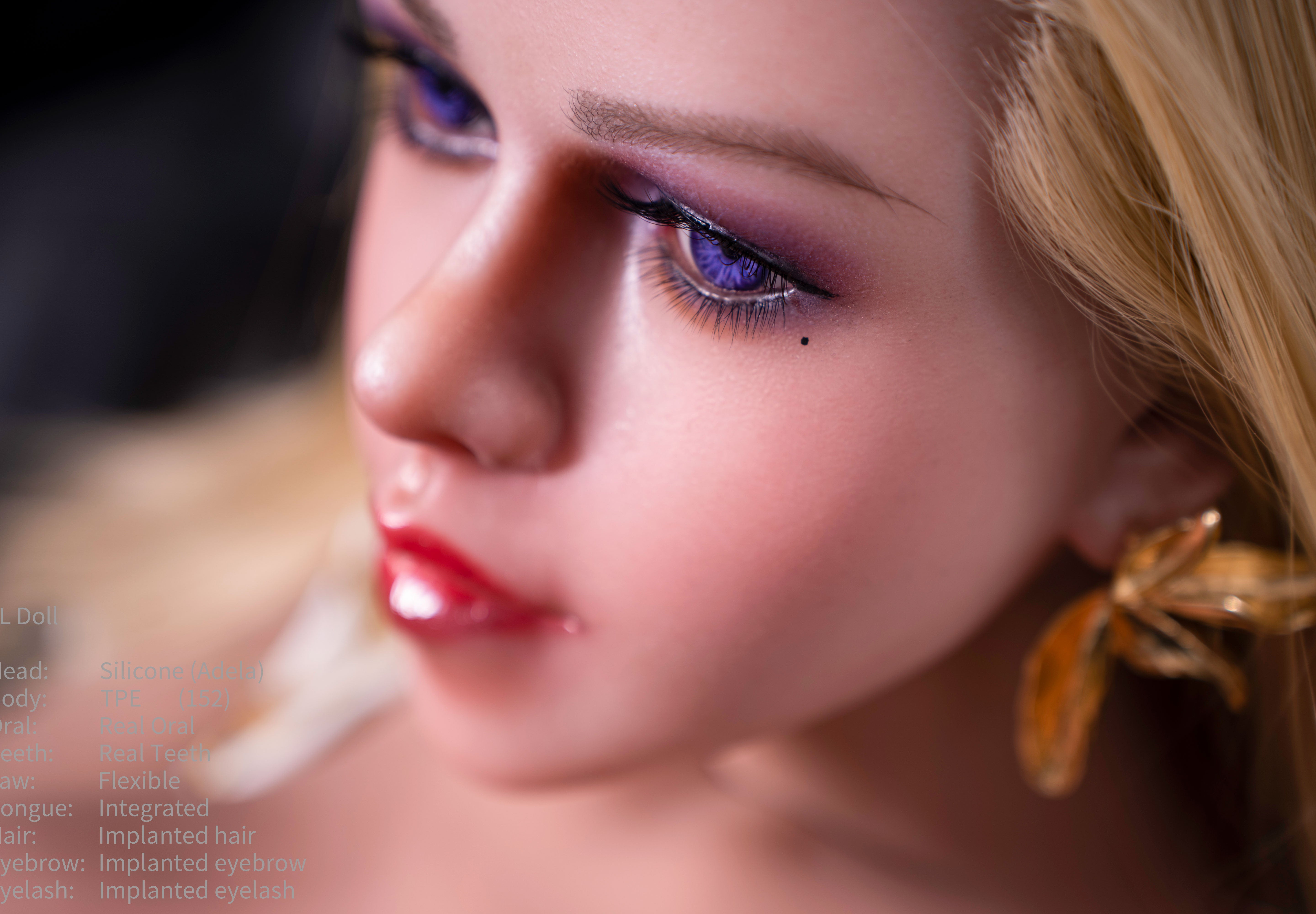 152cm/5ft D-cup Silicone Head TPE Body Sex Doll – Desma