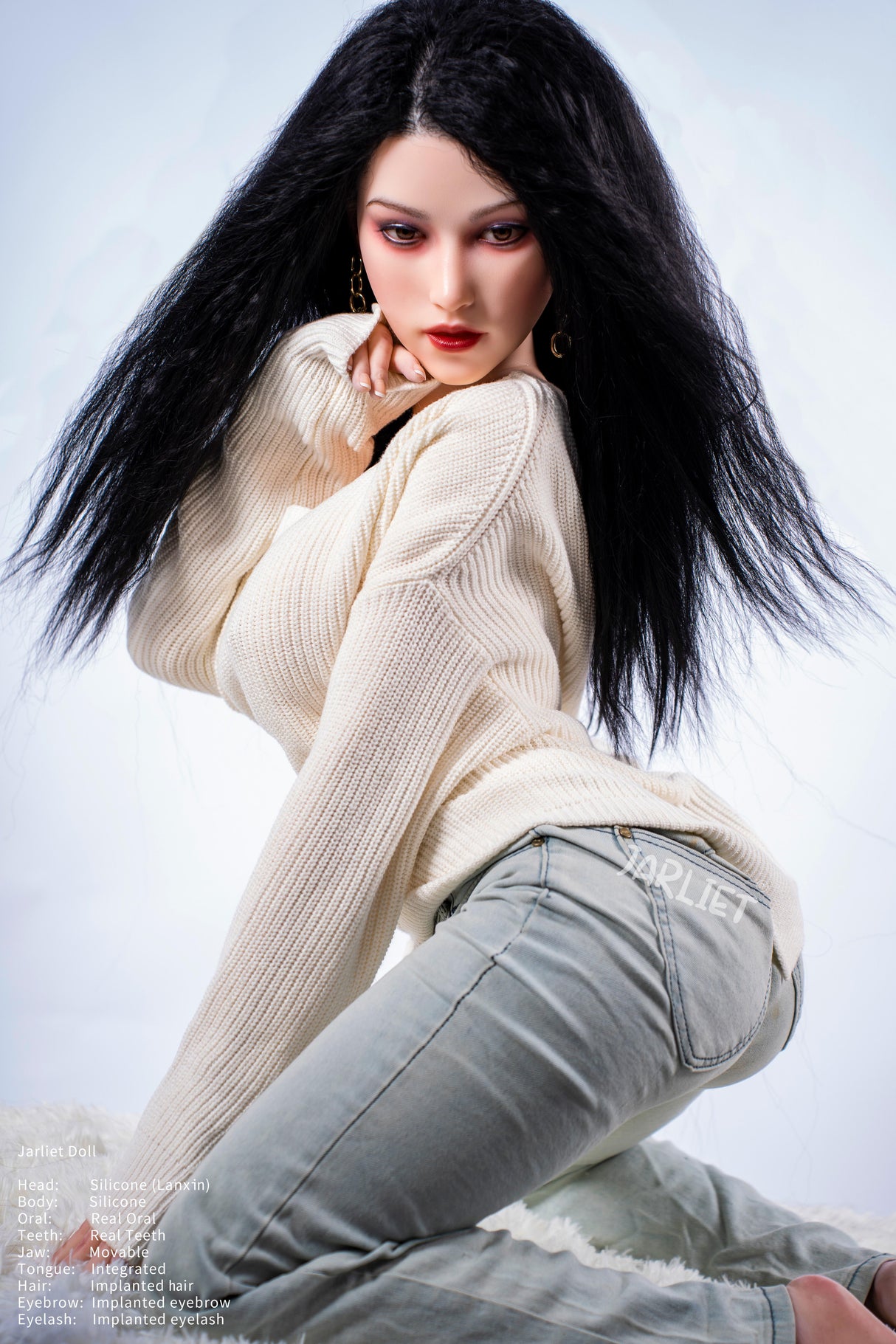 148cm/4ft8 F-cup Silicone Sex Doll – Melix