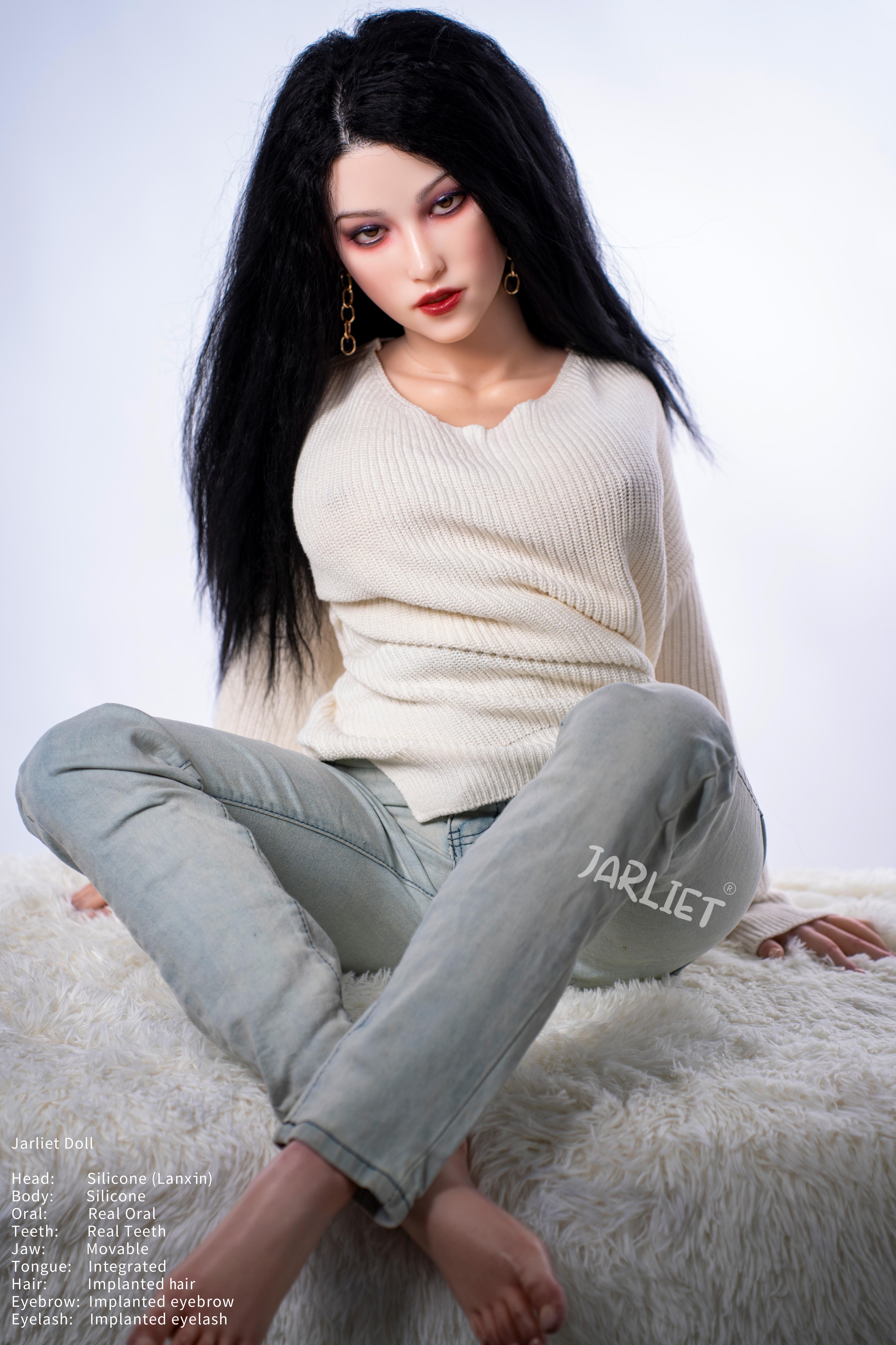 148cm/4ft8 F-cup Silicone Sex Doll – Melix