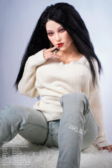 148cm/4ft8 F-cup Silicone Sex Doll – Melix