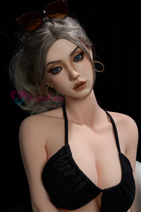 164cm/5ft3 H-cup Silicone Head TPE Body Sex Doll – Harmony