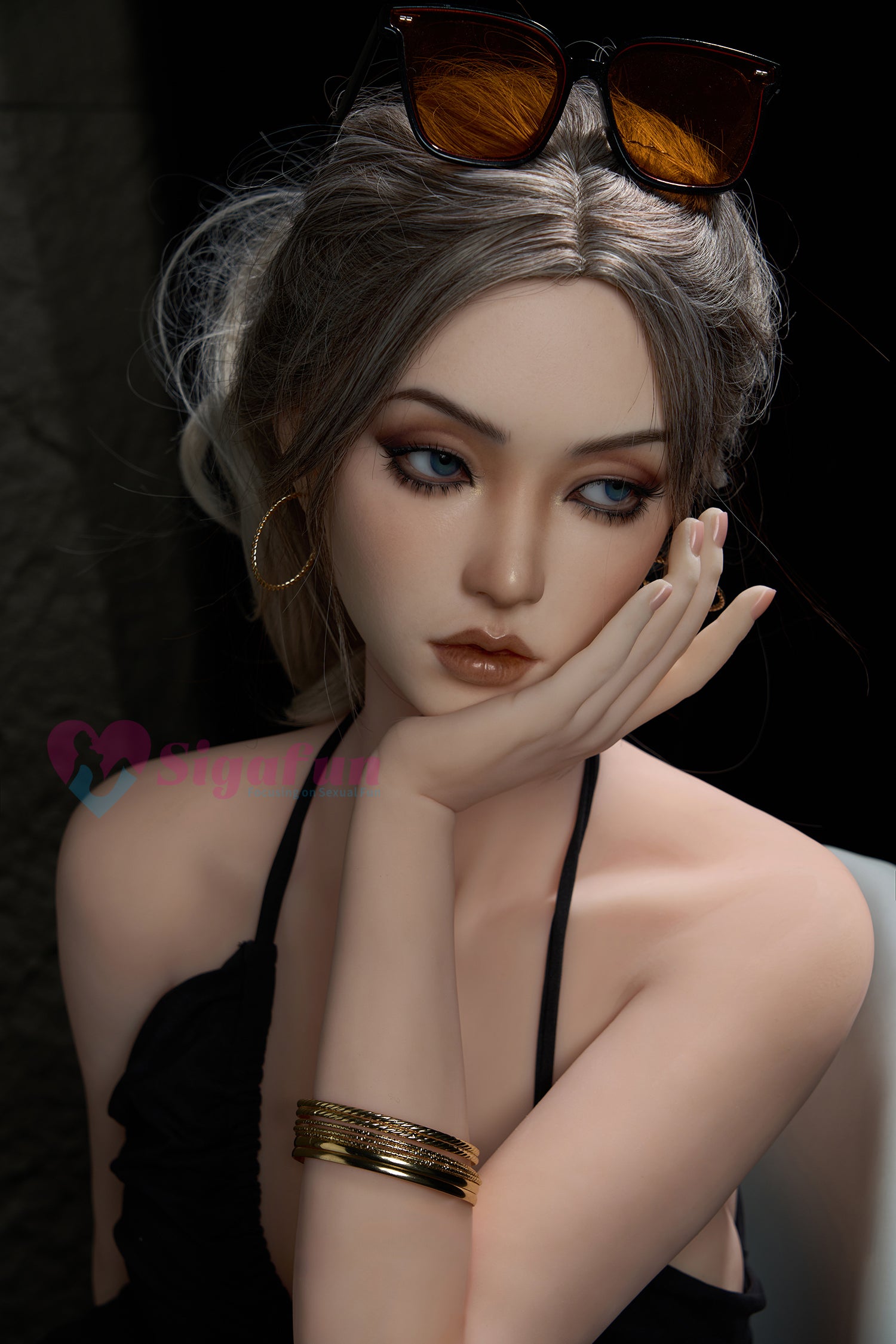 164cm/5ft3 H-cup Silicone Head TPE Body Sex Doll – Harmony