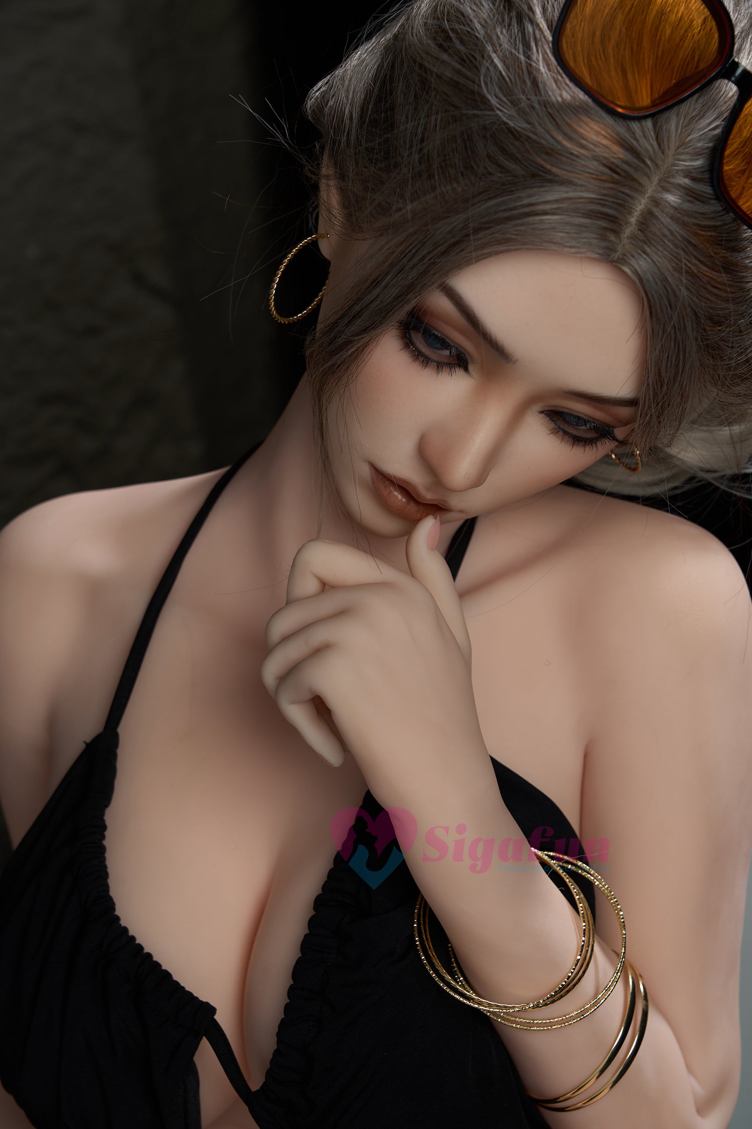 164cm/5ft3 H-cup Silicone Head TPE Body Sex Doll – Harmony