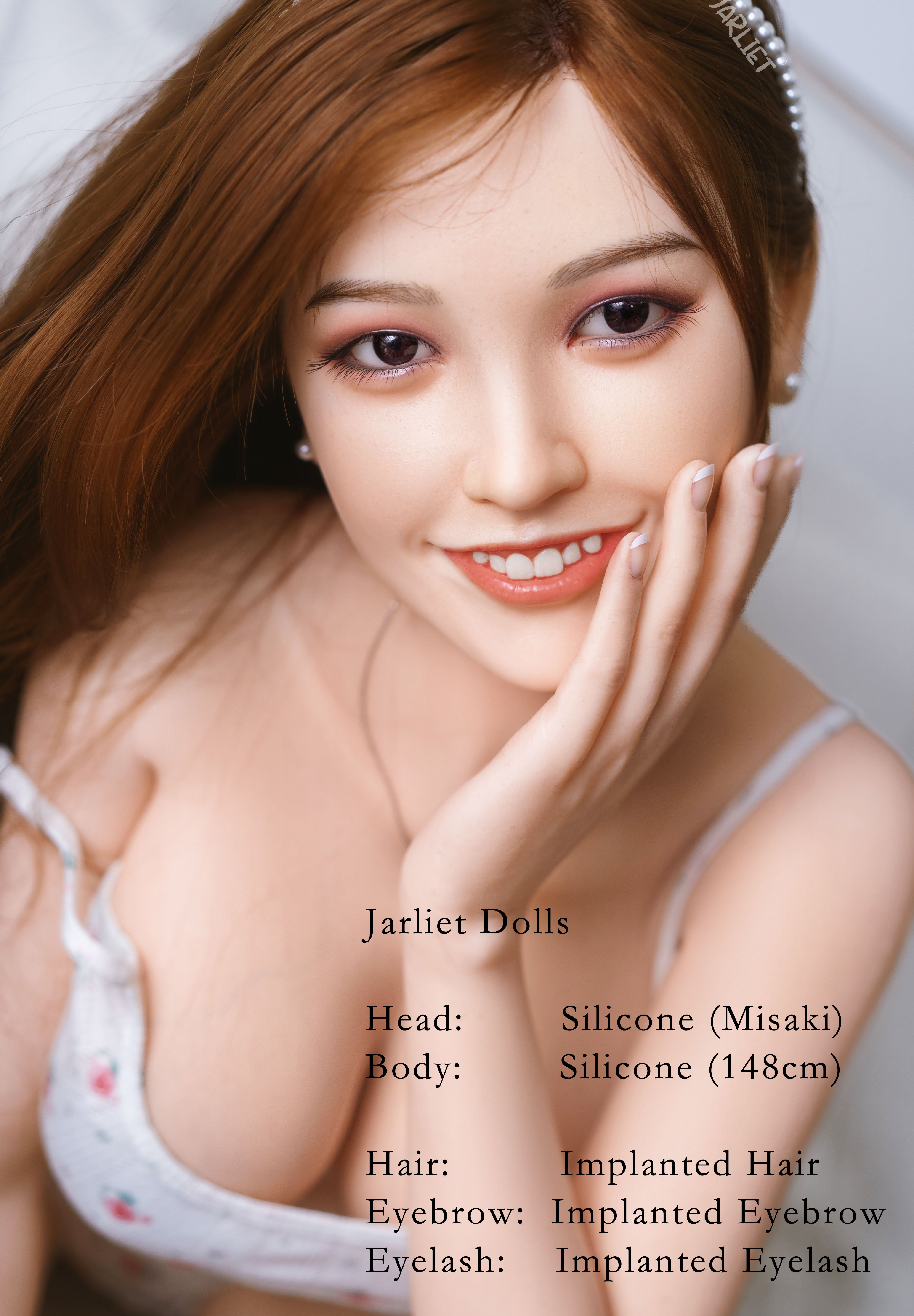 148cm/4ft8 G-cup Silicone Sex Doll – Nakira