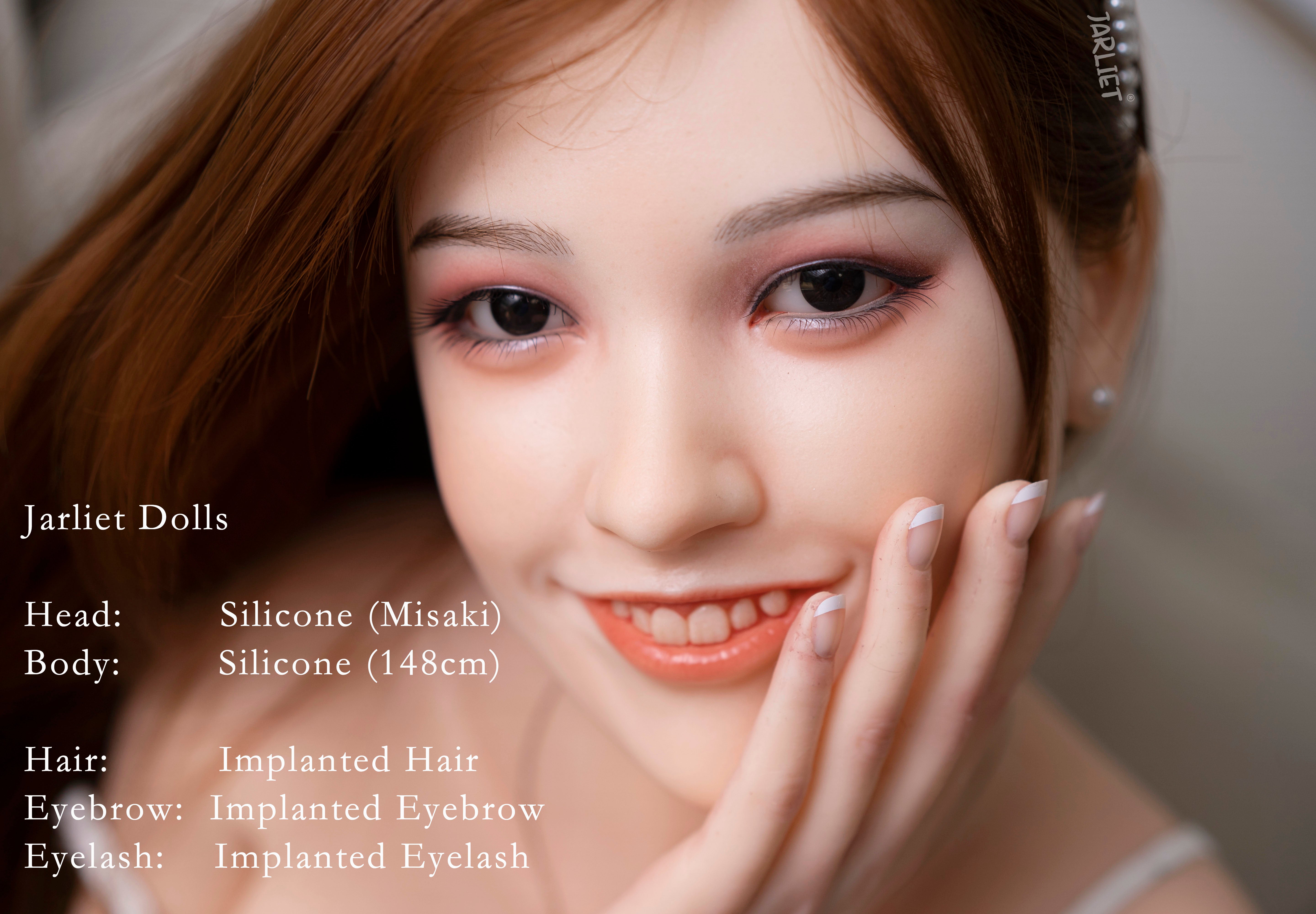 148cm/4ft8 G-cup Silicone Sex Doll – Nakira