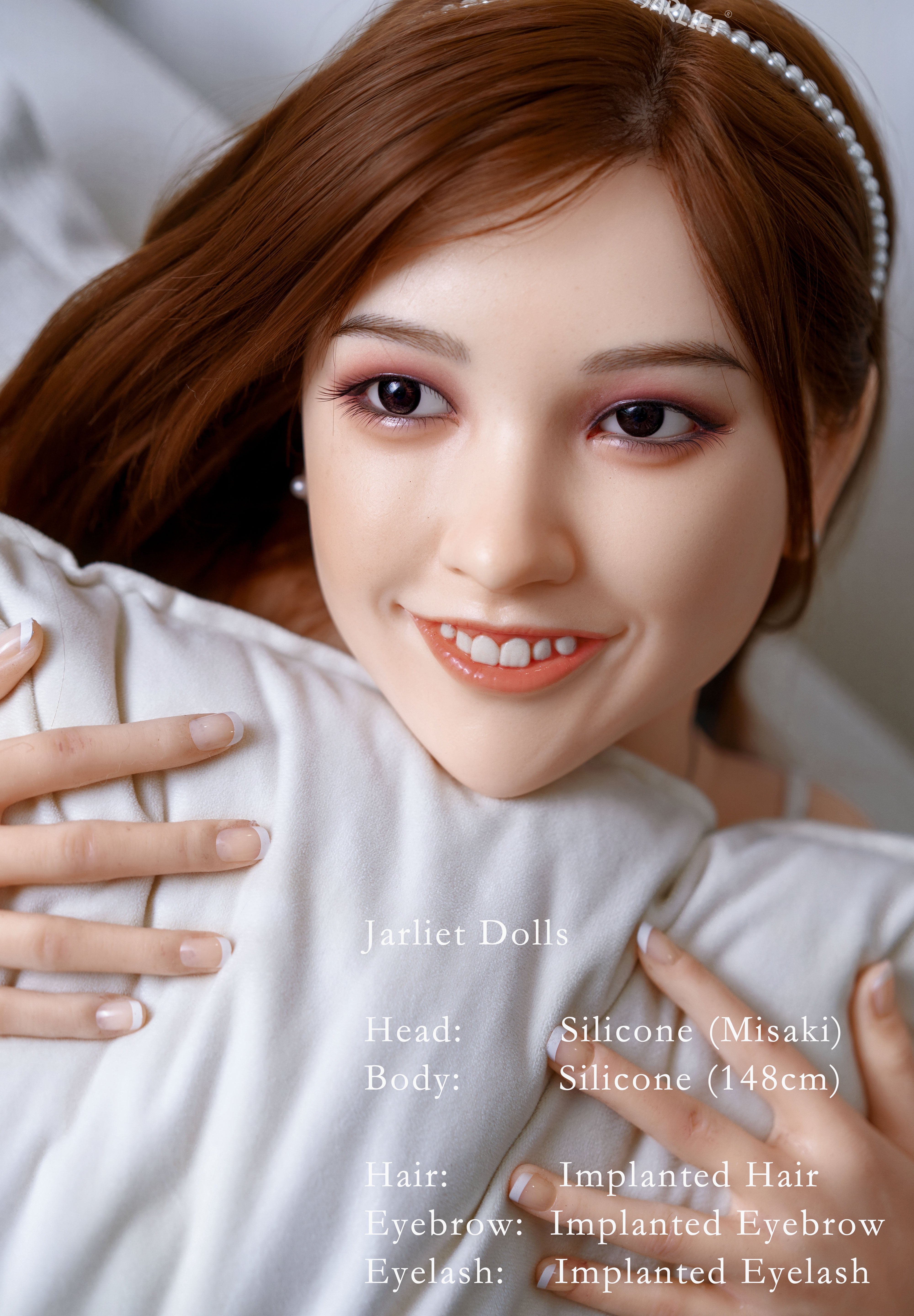 148cm/4ft8 G-cup Silicone Sex Doll – Nakira
