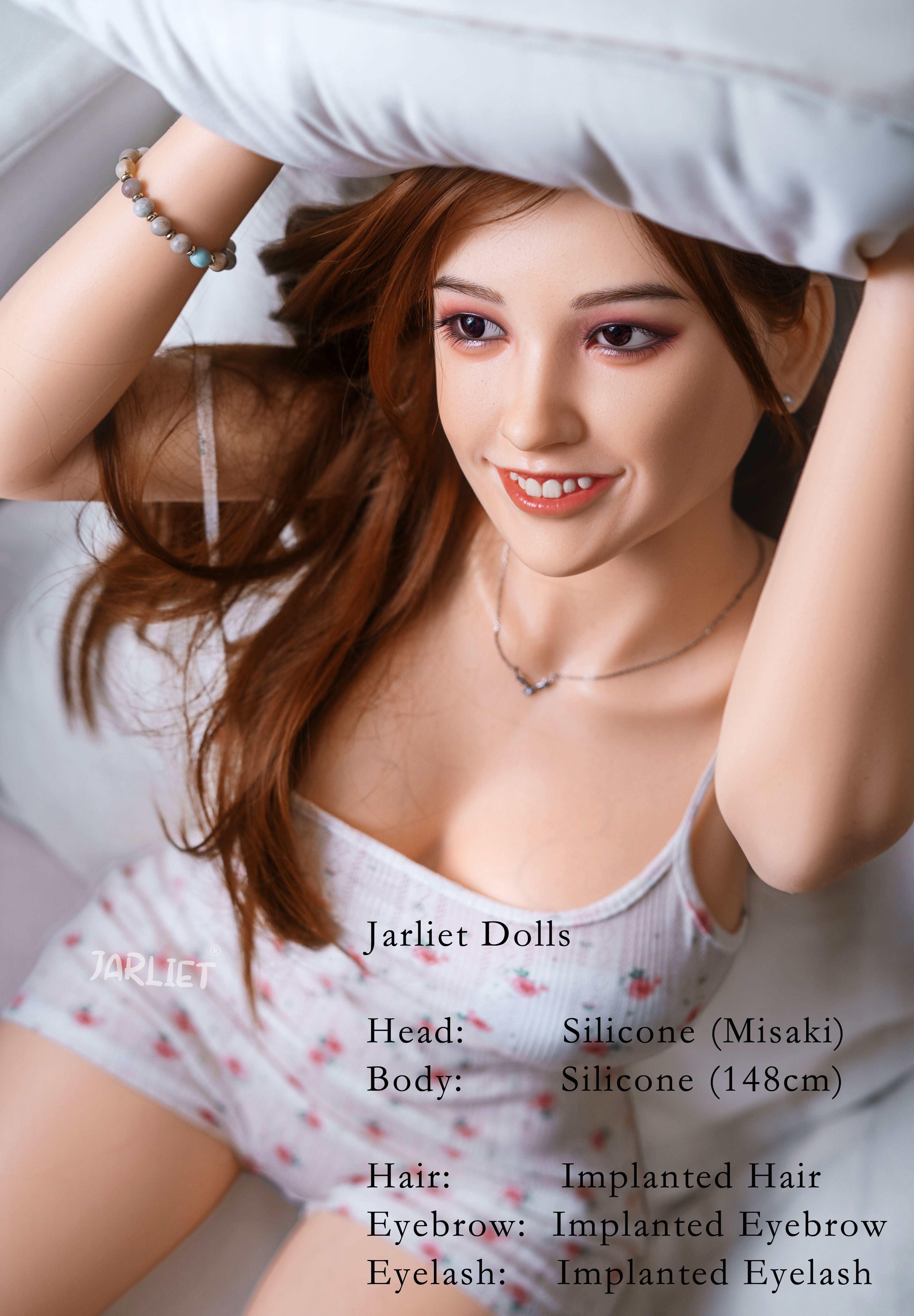 148cm/4ft8 G-cup Silicone Sex Doll – Nakira