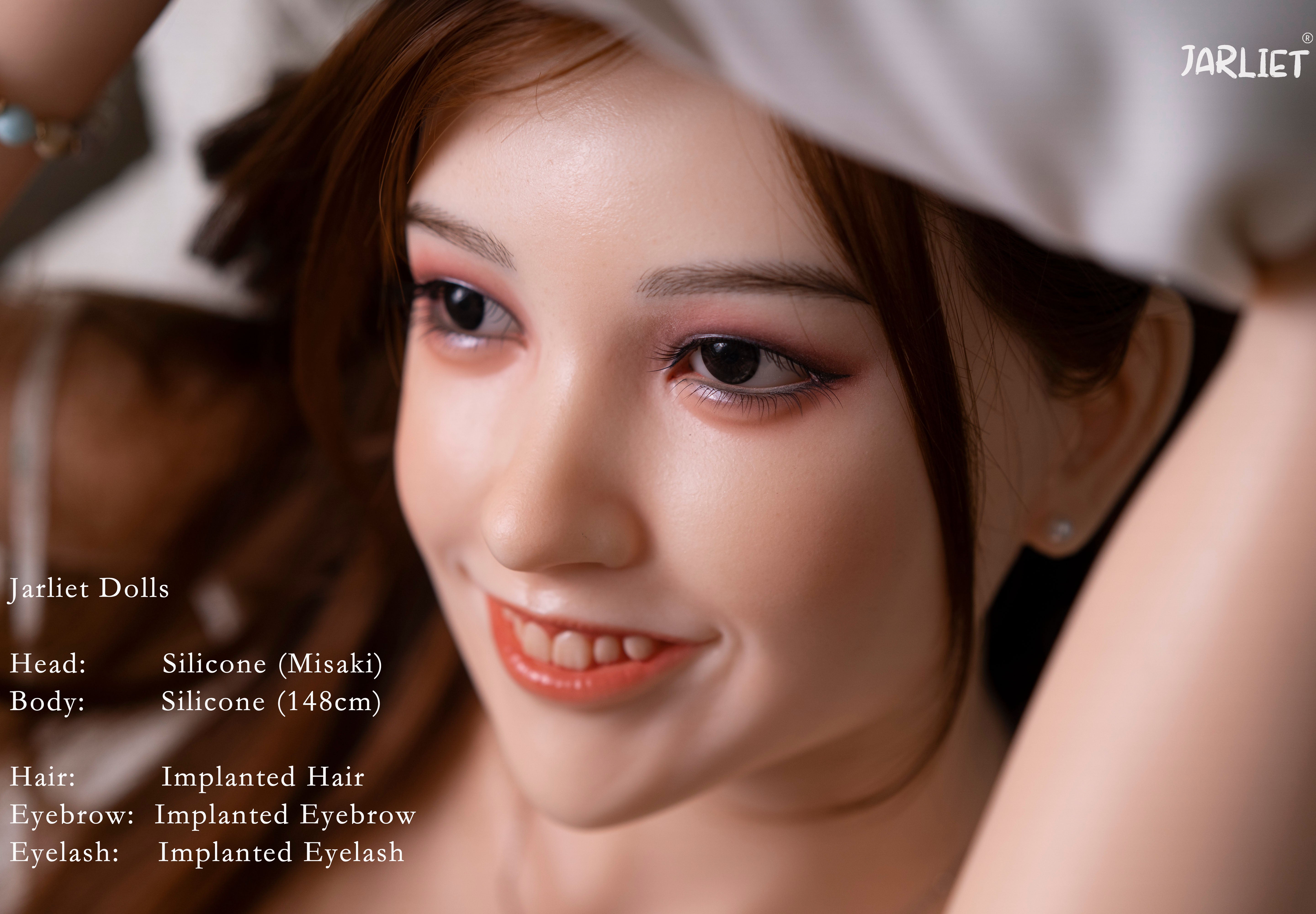 148cm/4ft8 G-cup Silicone Sex Doll – Nakira
