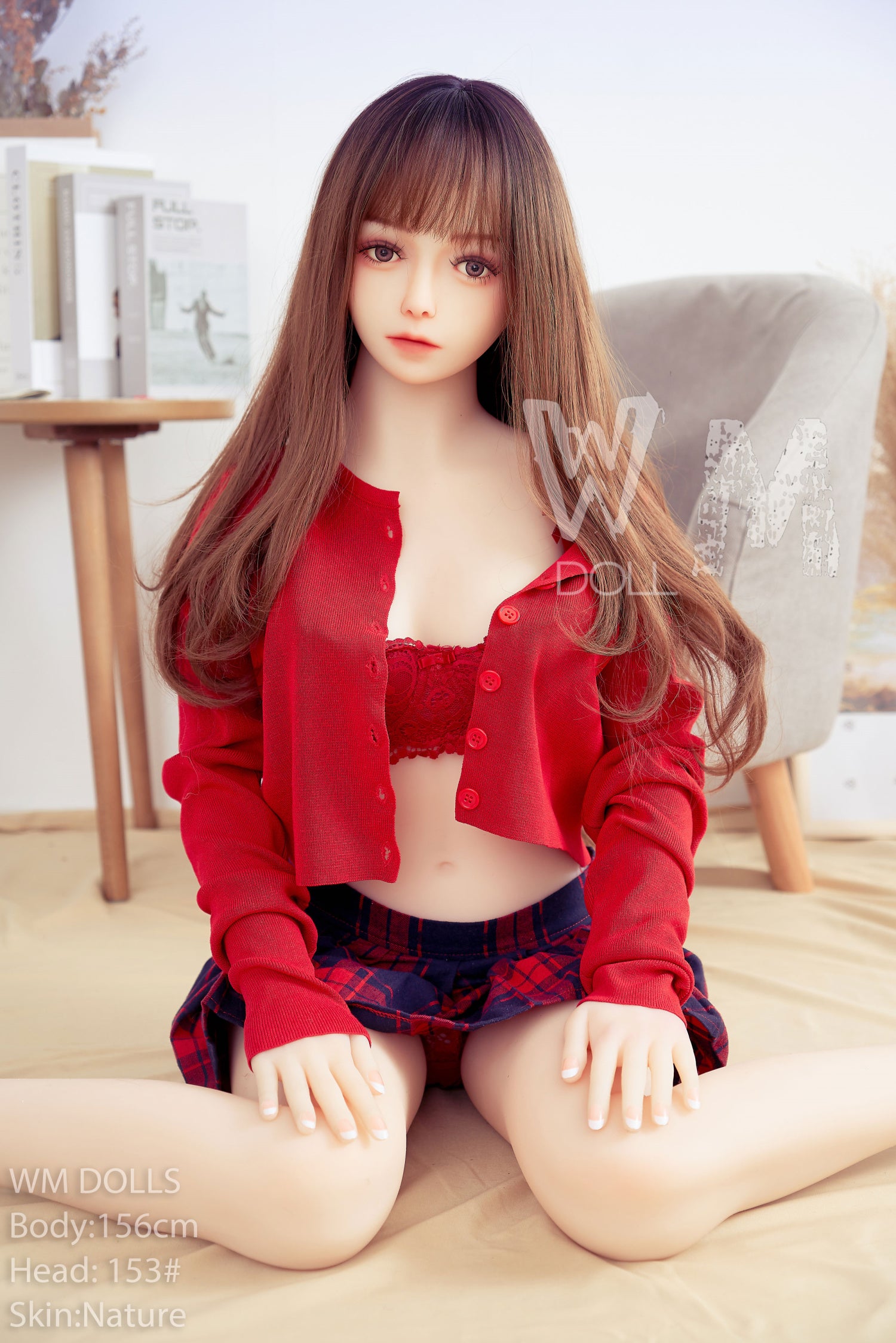 156 cm große S-TPE-Sexdoll mit C-Körbchengröße – Tasha