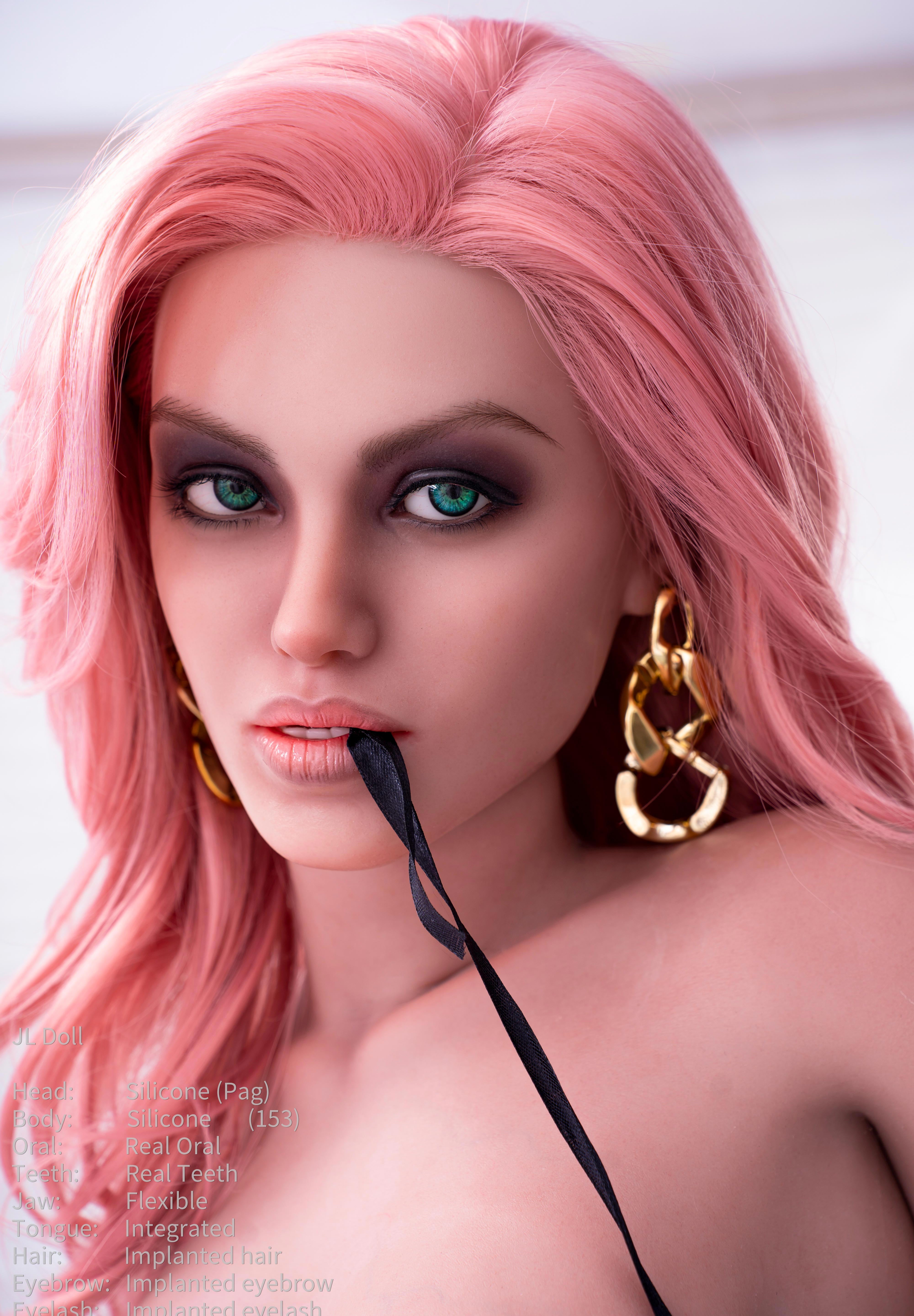 153cm/5ft1 D-cup Silicone Sex Doll – Rhea