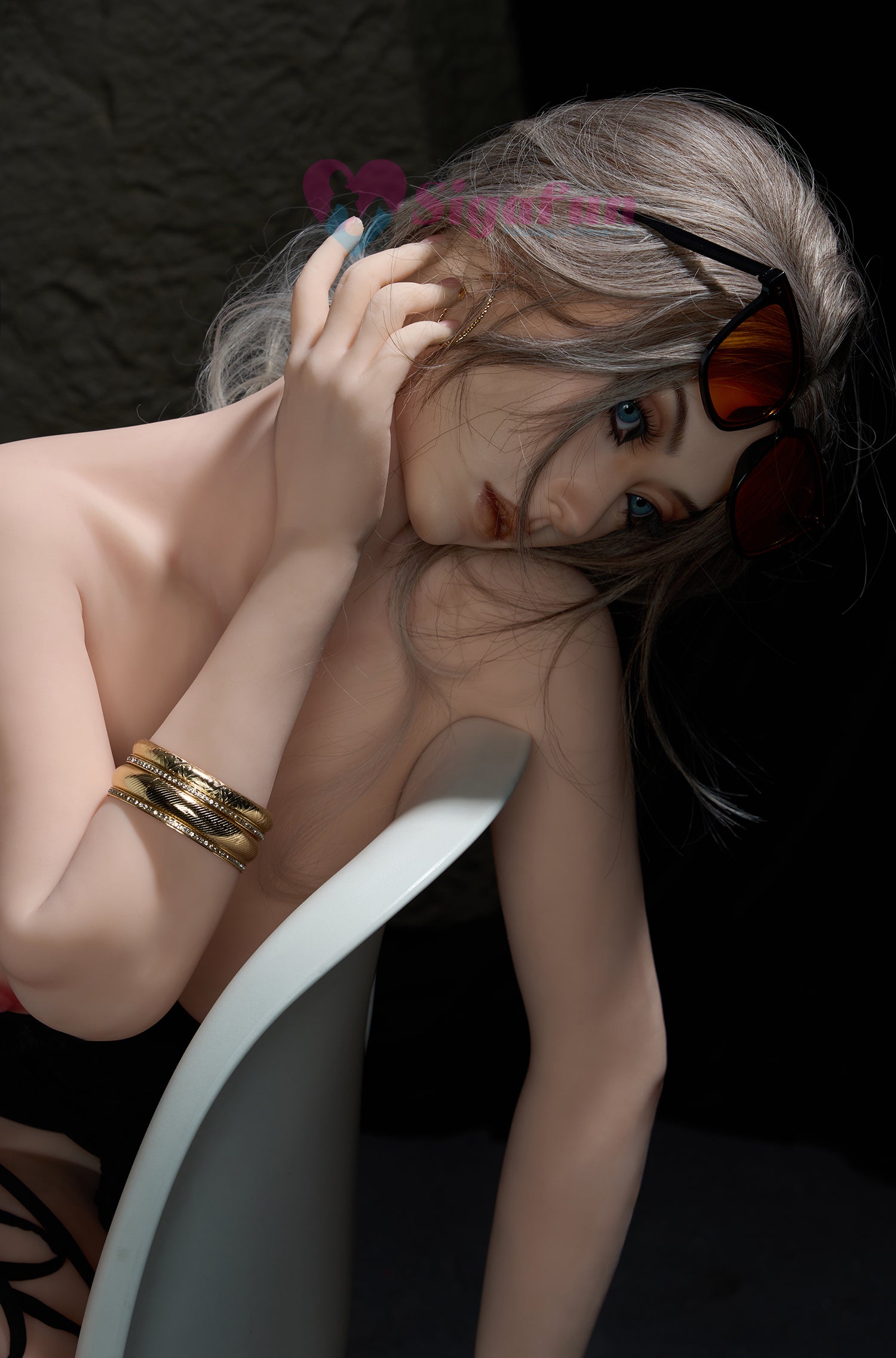 164cm/5ft3 H-cup Silicone Head TPE Body Sex Doll – Harmony