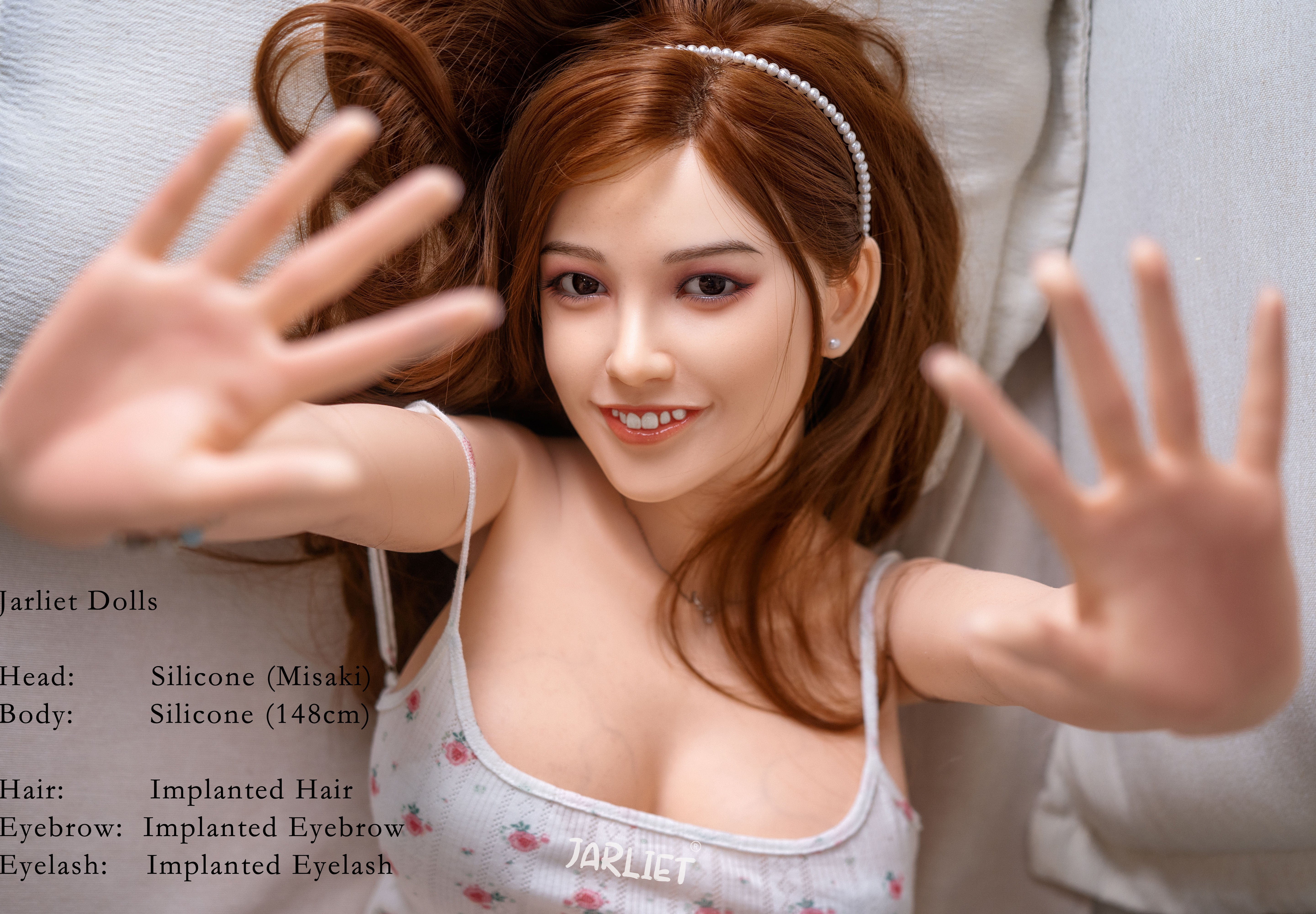 148cm/4ft8 G-cup Silicone Sex Doll – Nakira