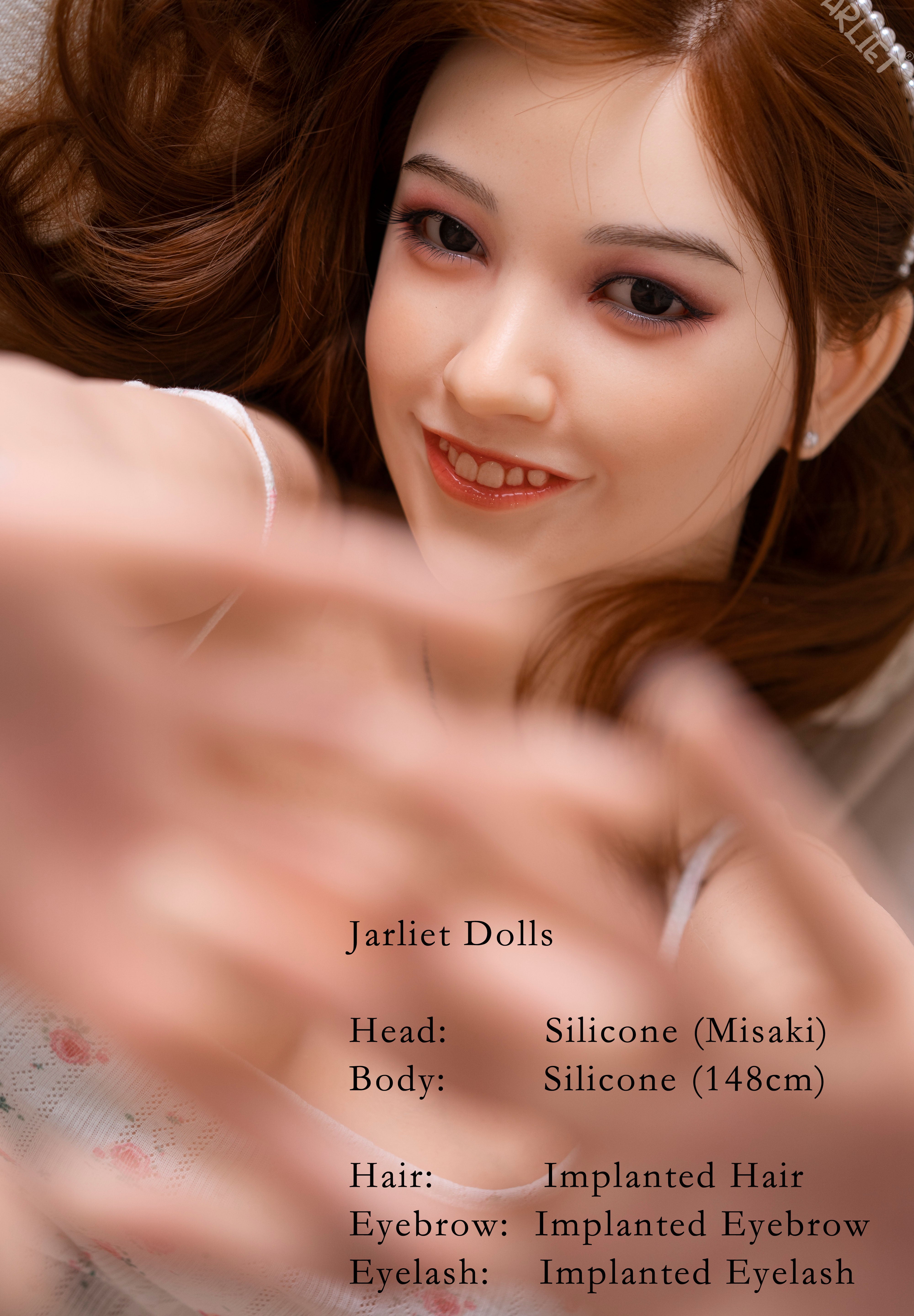 148cm/4ft8 G-cup Silicone Sex Doll – Nakira