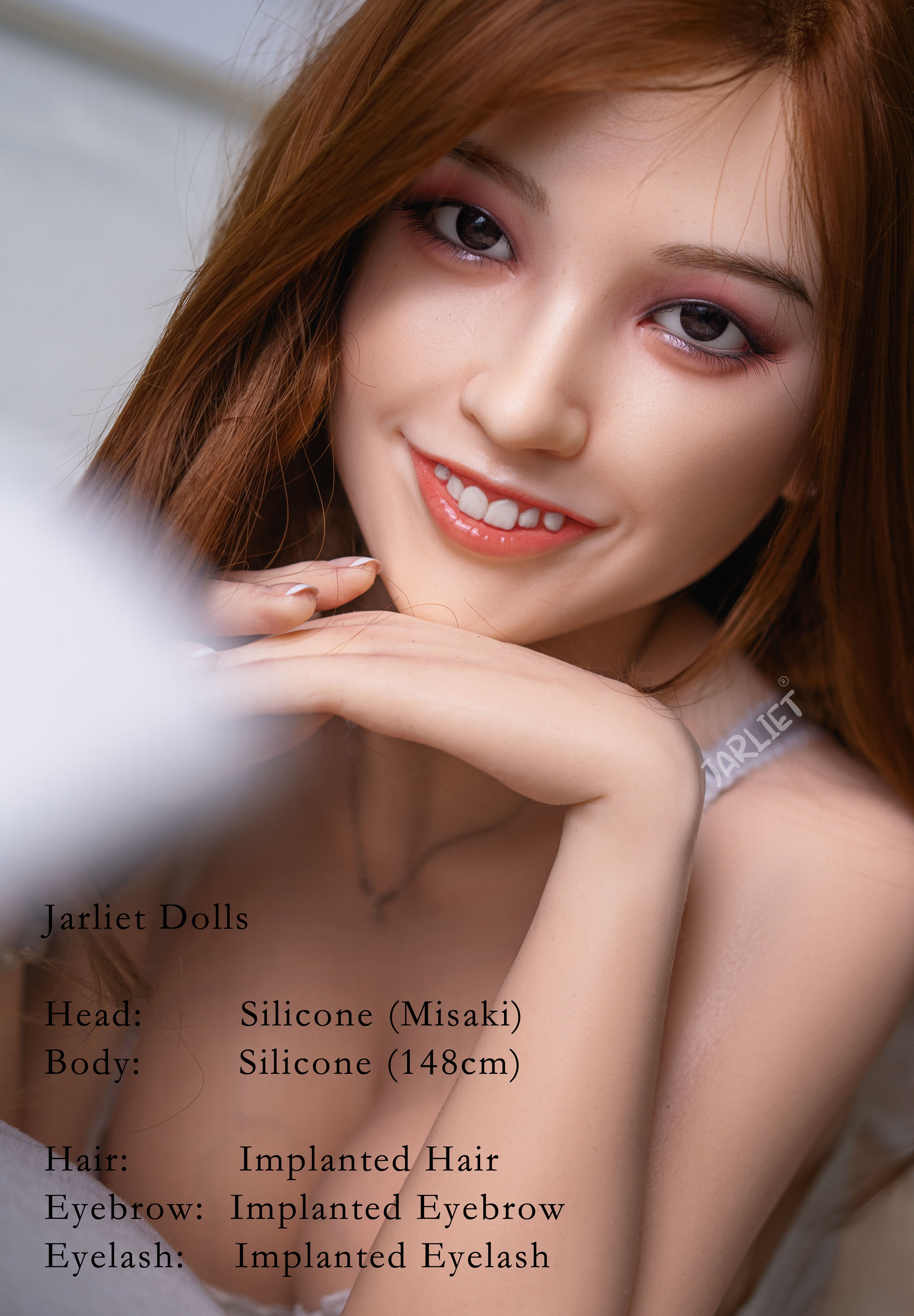 148cm/4ft8 G-cup Silicone Sex Doll – Nakira
