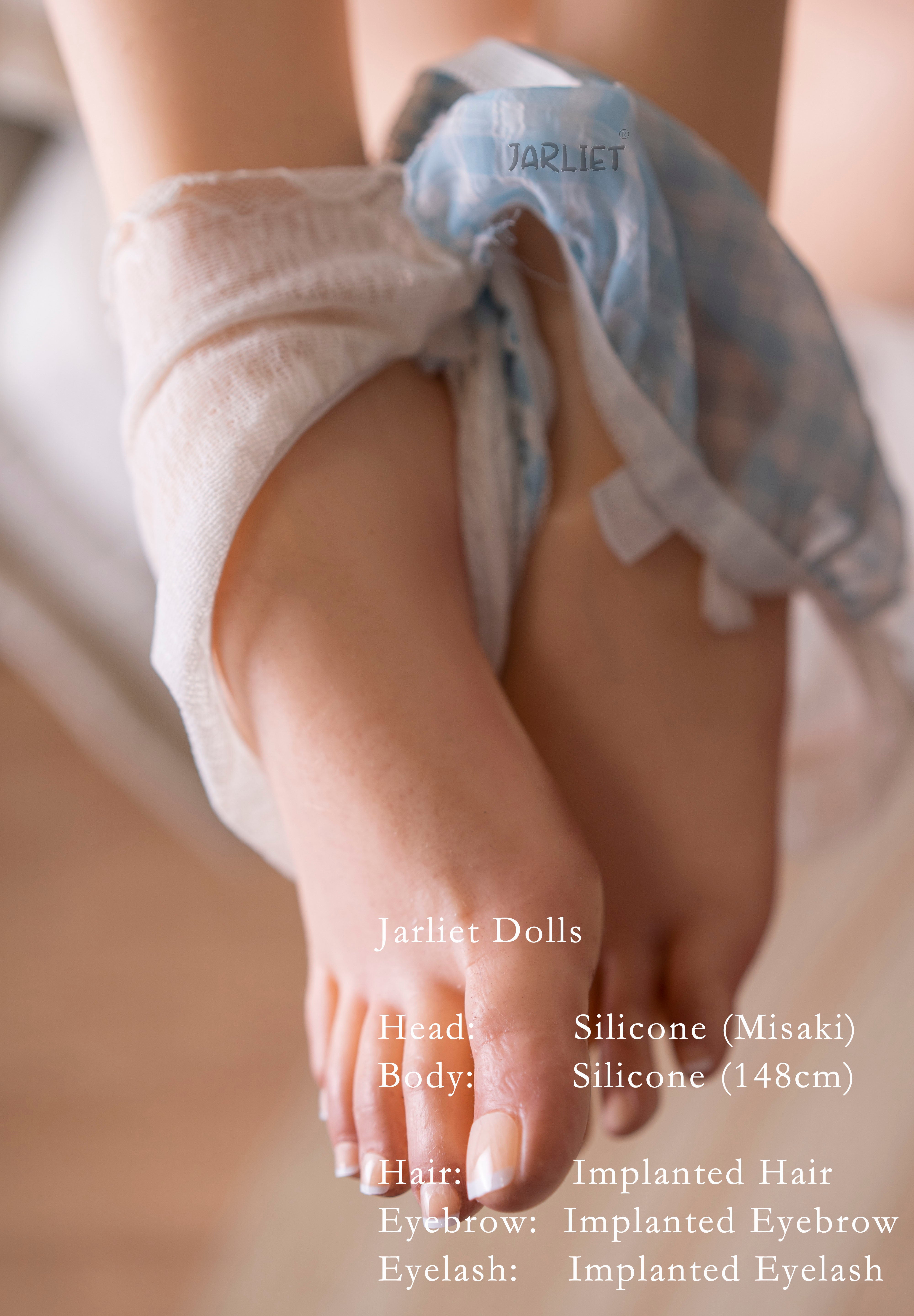 148cm/4ft8 G-cup Silicone Sex Doll – Nakira