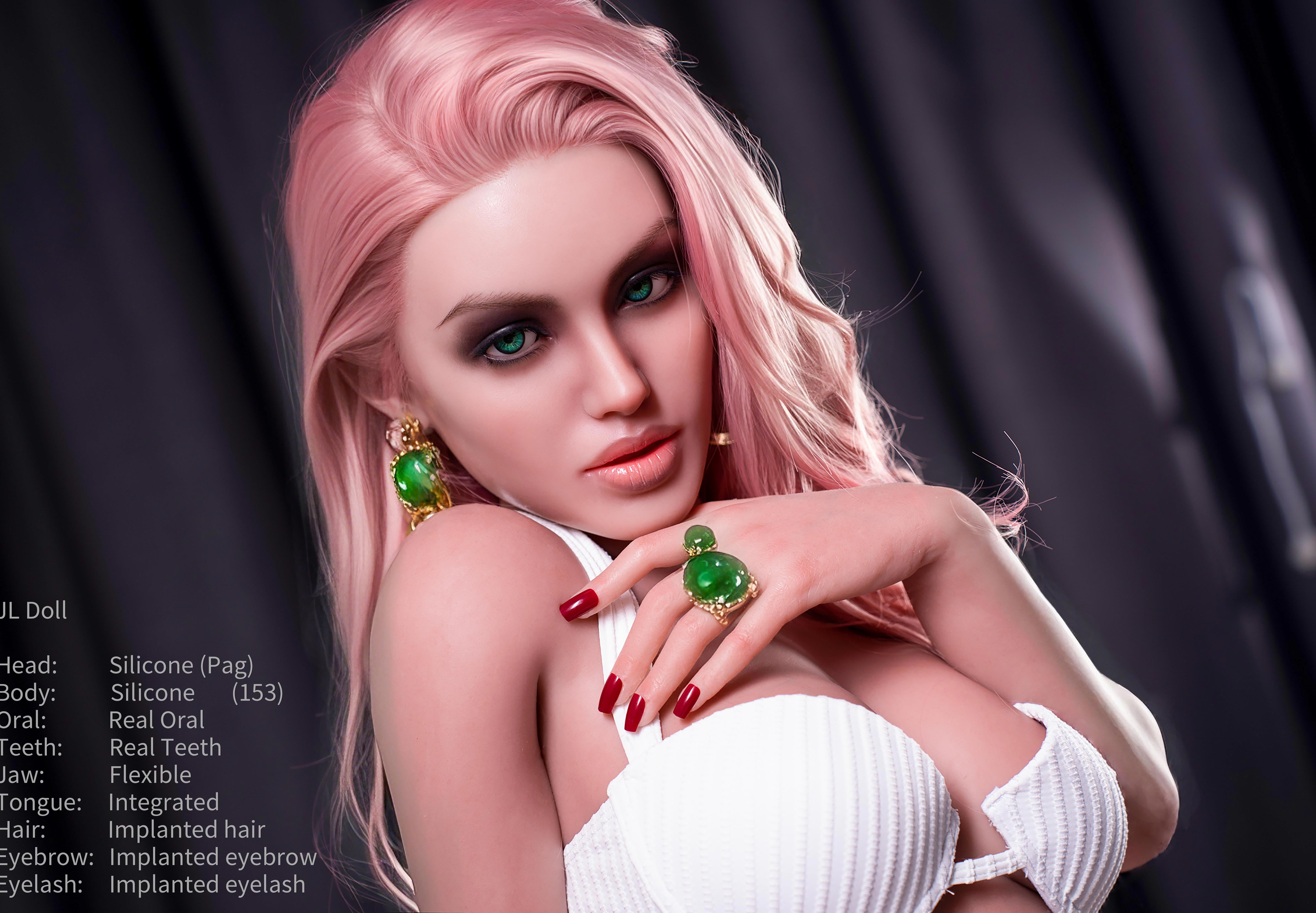 153cm/5ft1 D-cup Silicone Sex Doll – Rhea