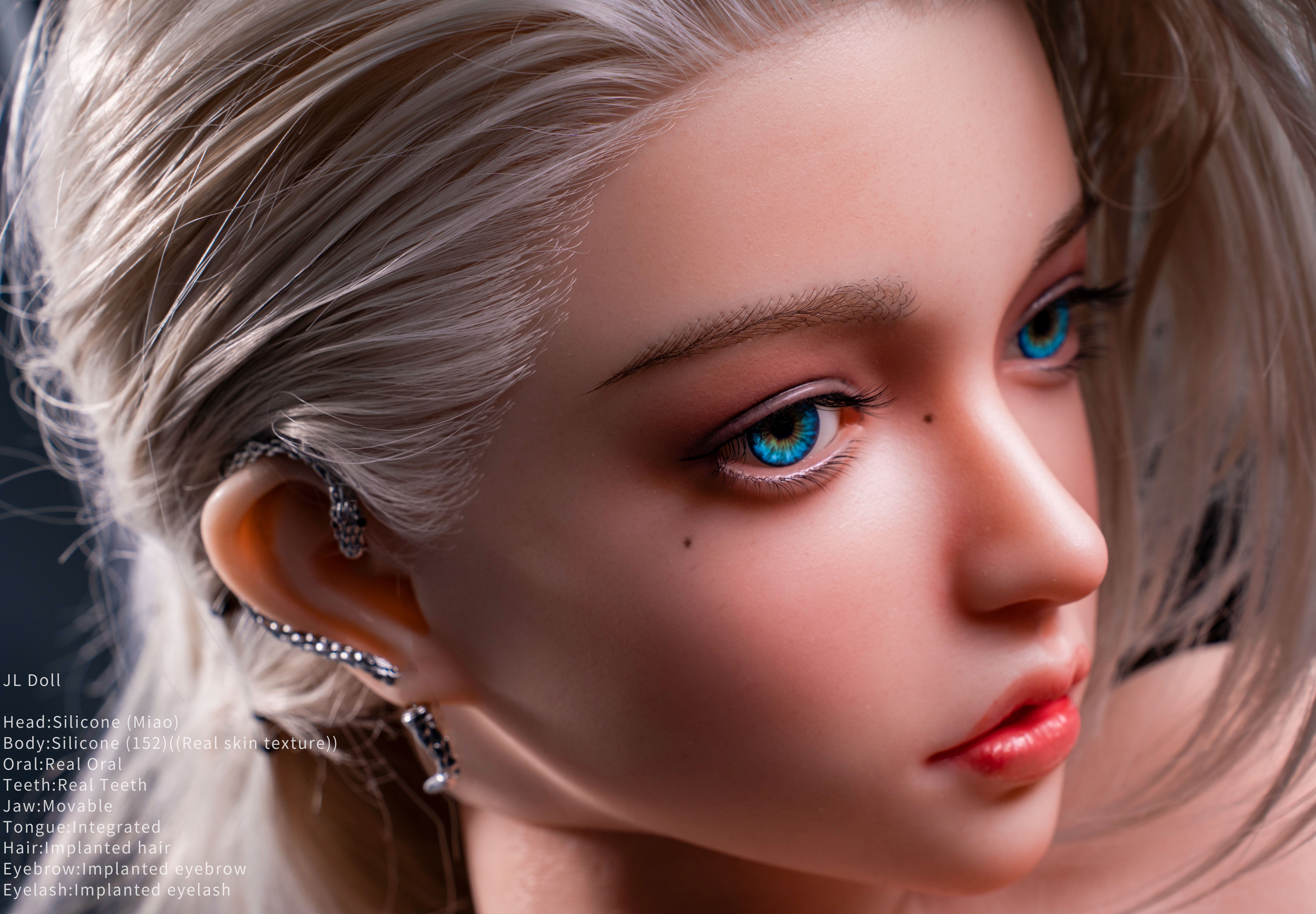 152cm/5ft F-cup Silicone Sex Doll – Lilith