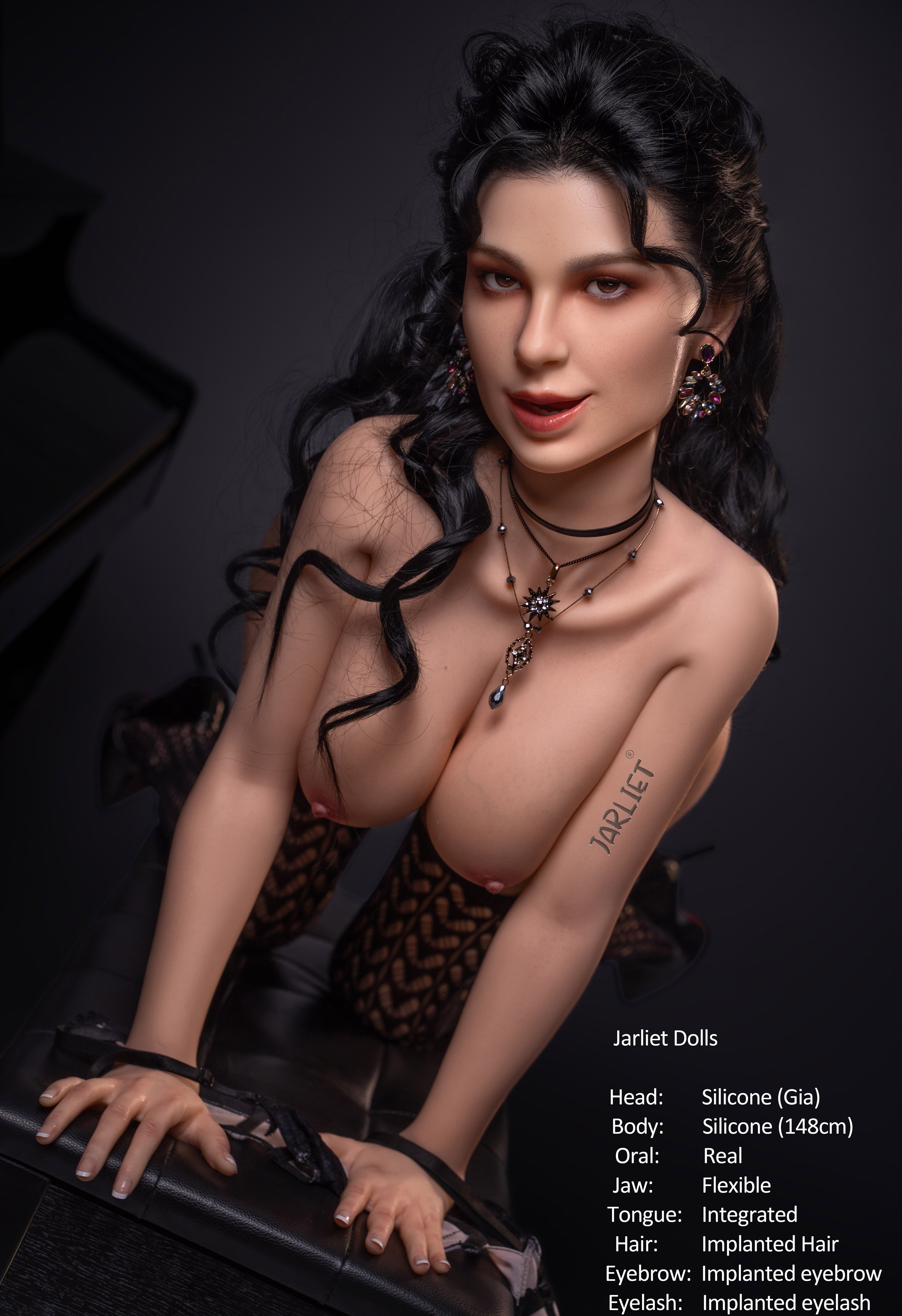 148cm/4ft8 G-cup Silicone Sex Doll – Roxia