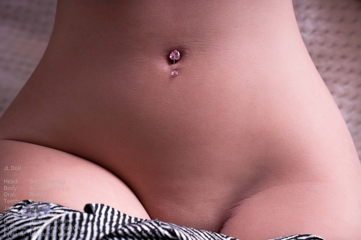 153cm/5ft1 D-cup Silicone Sex Doll – Faye